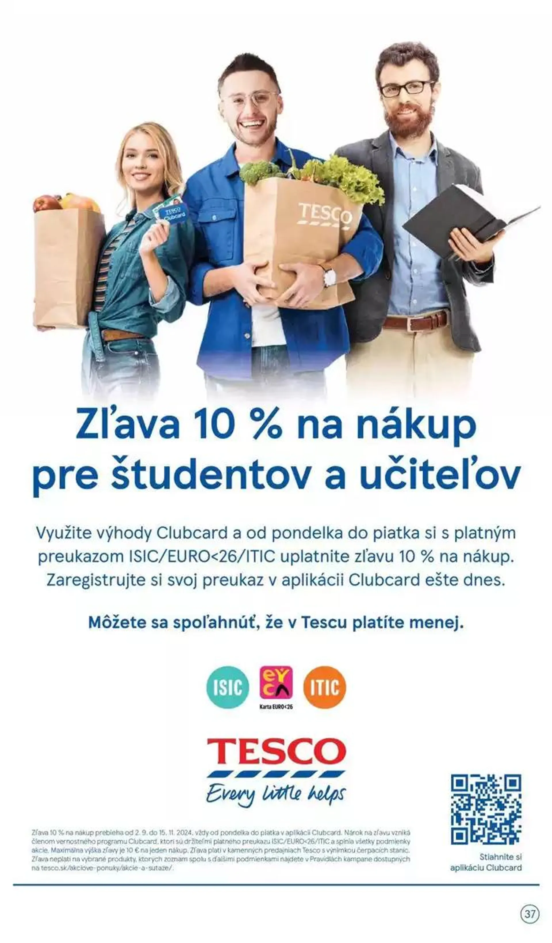 Leták: Veľký výber ponúk od 16. októbra do 22. októbra 2024 - Prehľad Stránky 37