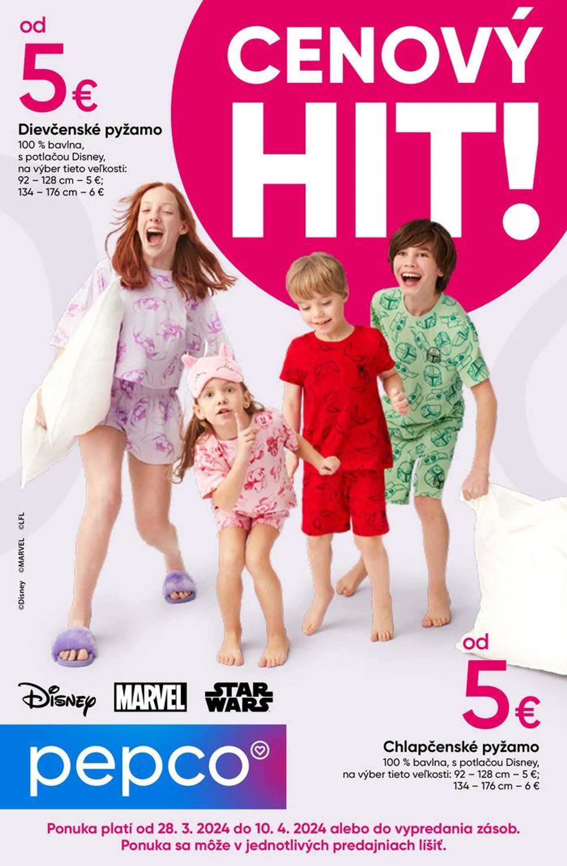 Detské pyžamá Disney - 1