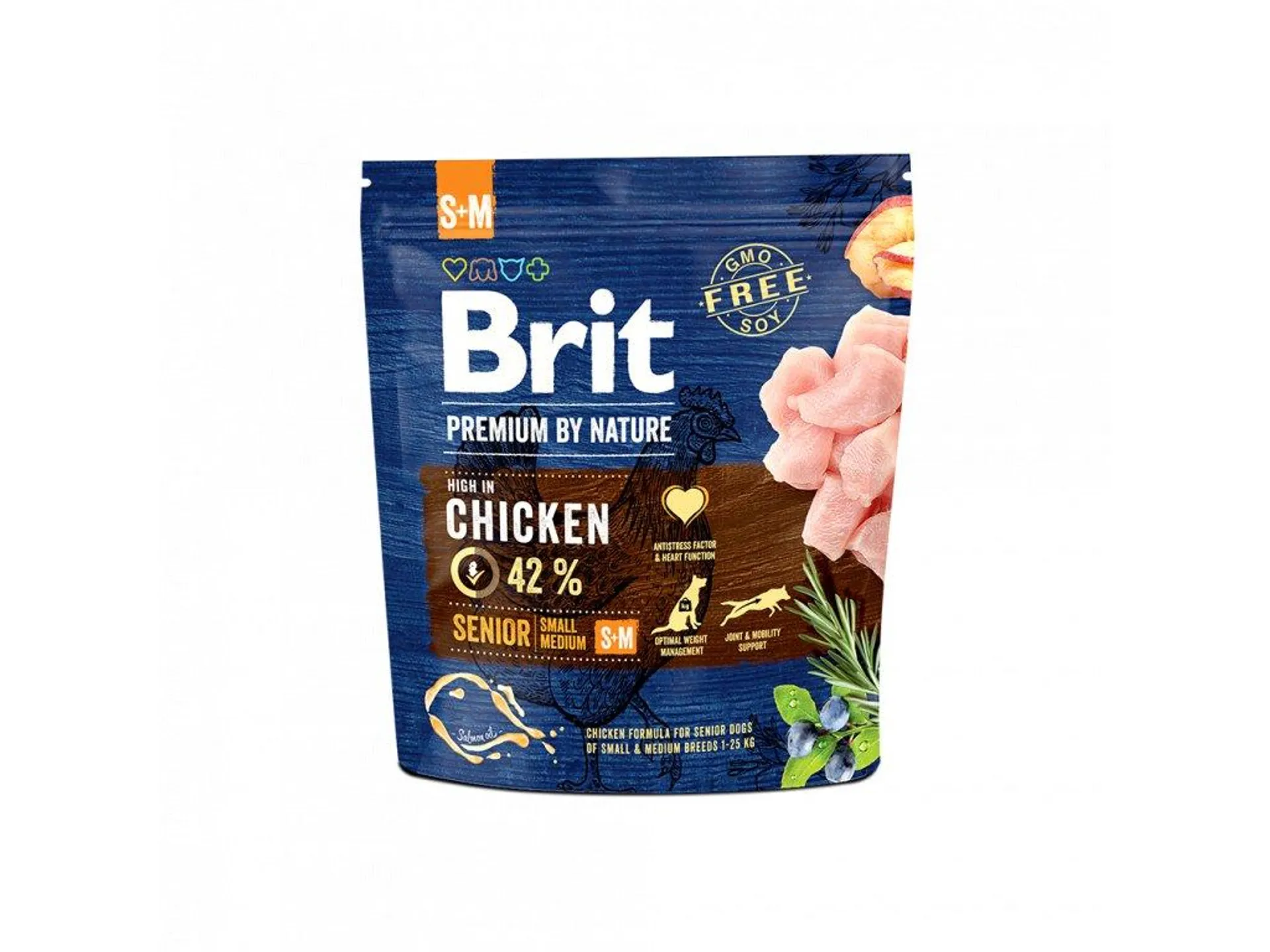 Brit Premium by Nature Senior S+M 1 kg