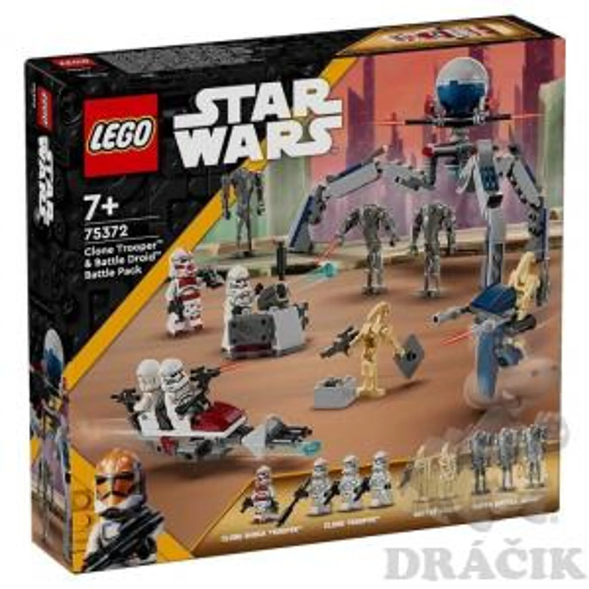 75372 Lego Star Wars - Bojový balíček Klonového vojaka a Bojového droida