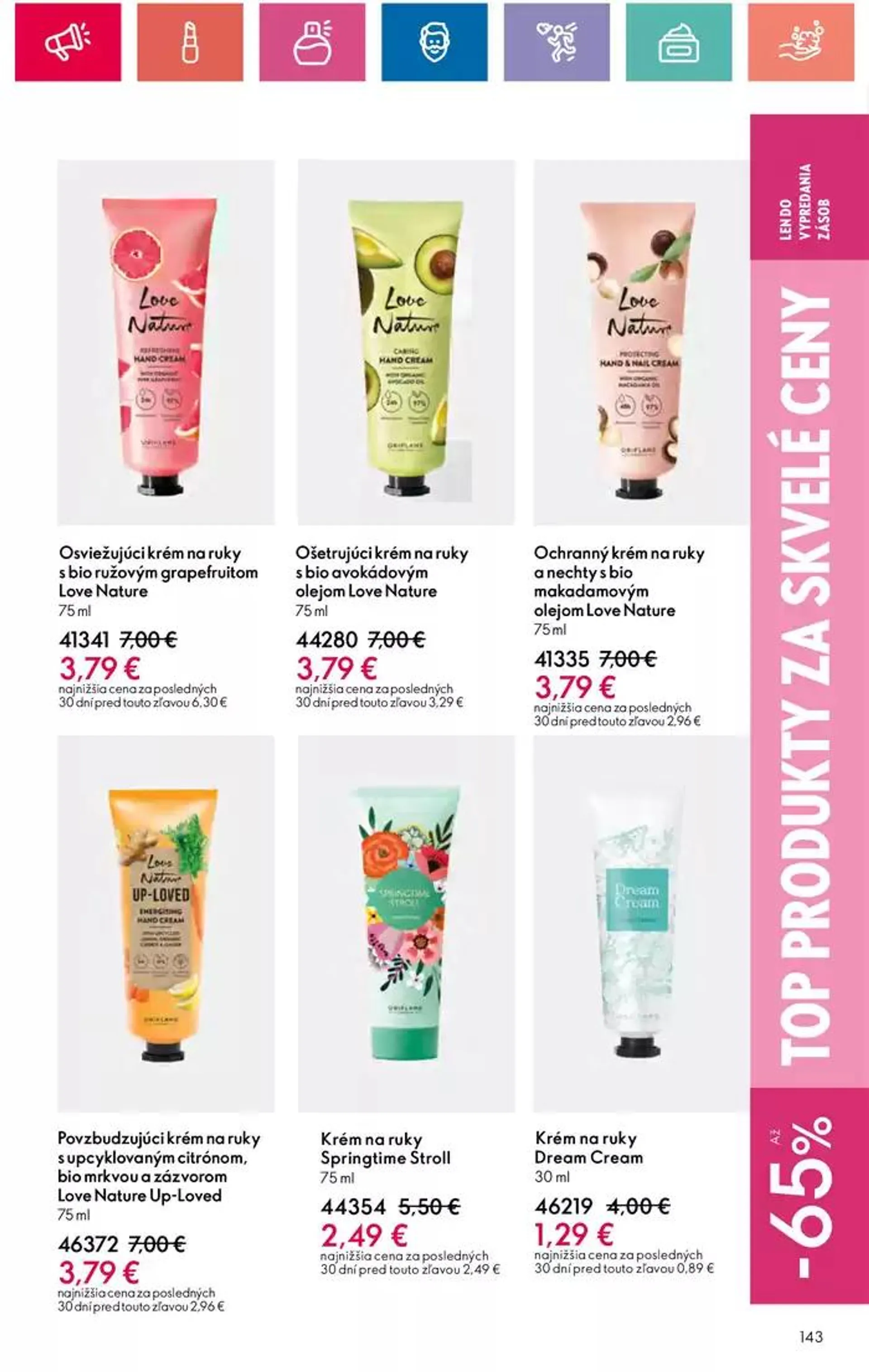 Leták: ORIFLAME katalóg od 2. októbra do 16. októbra 2024 - Prehľad Stránky 143