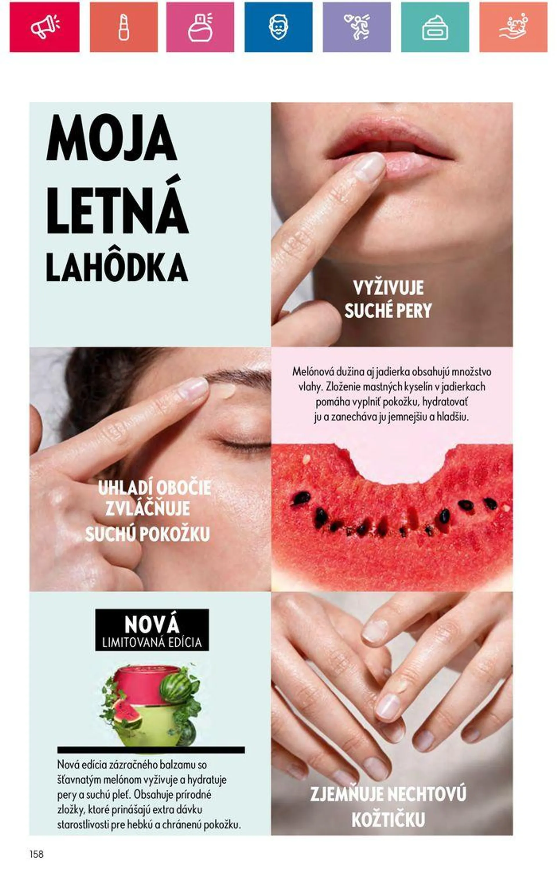 Leták: ORIFLAME katalóg (18.6. - 8.7.2024)  od 18. júna do 8. júla 2024 - Prehľad Stránky 158