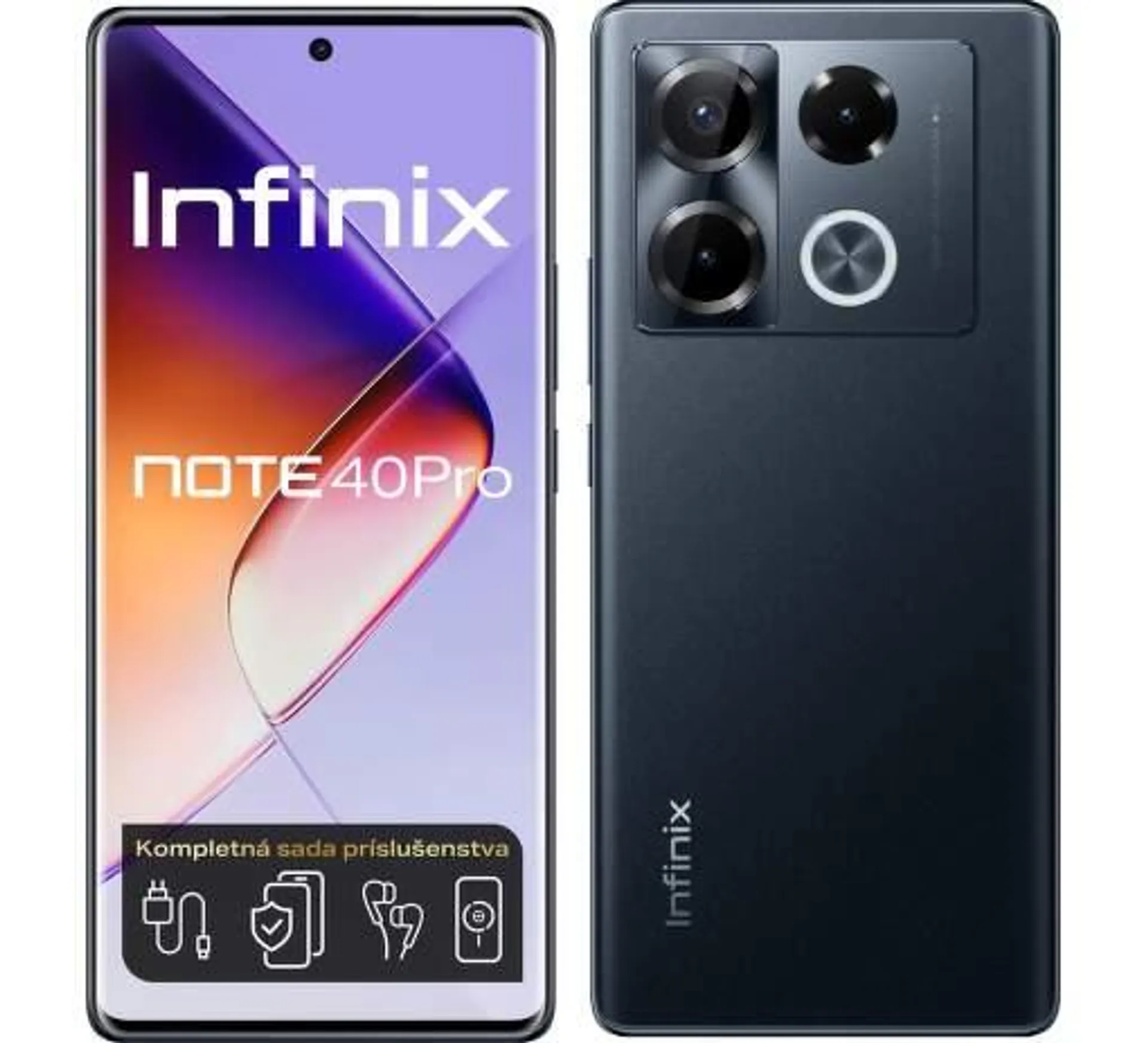 Infinix Note 40 Pro 256 GB čierny