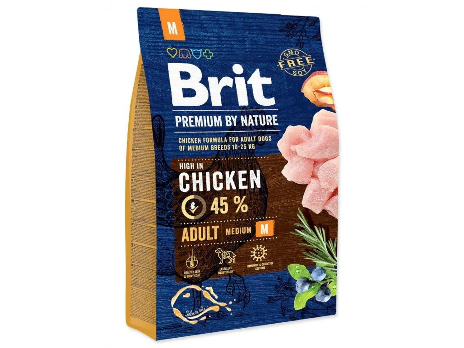 Brit Premium by Nature Adult M 3kg