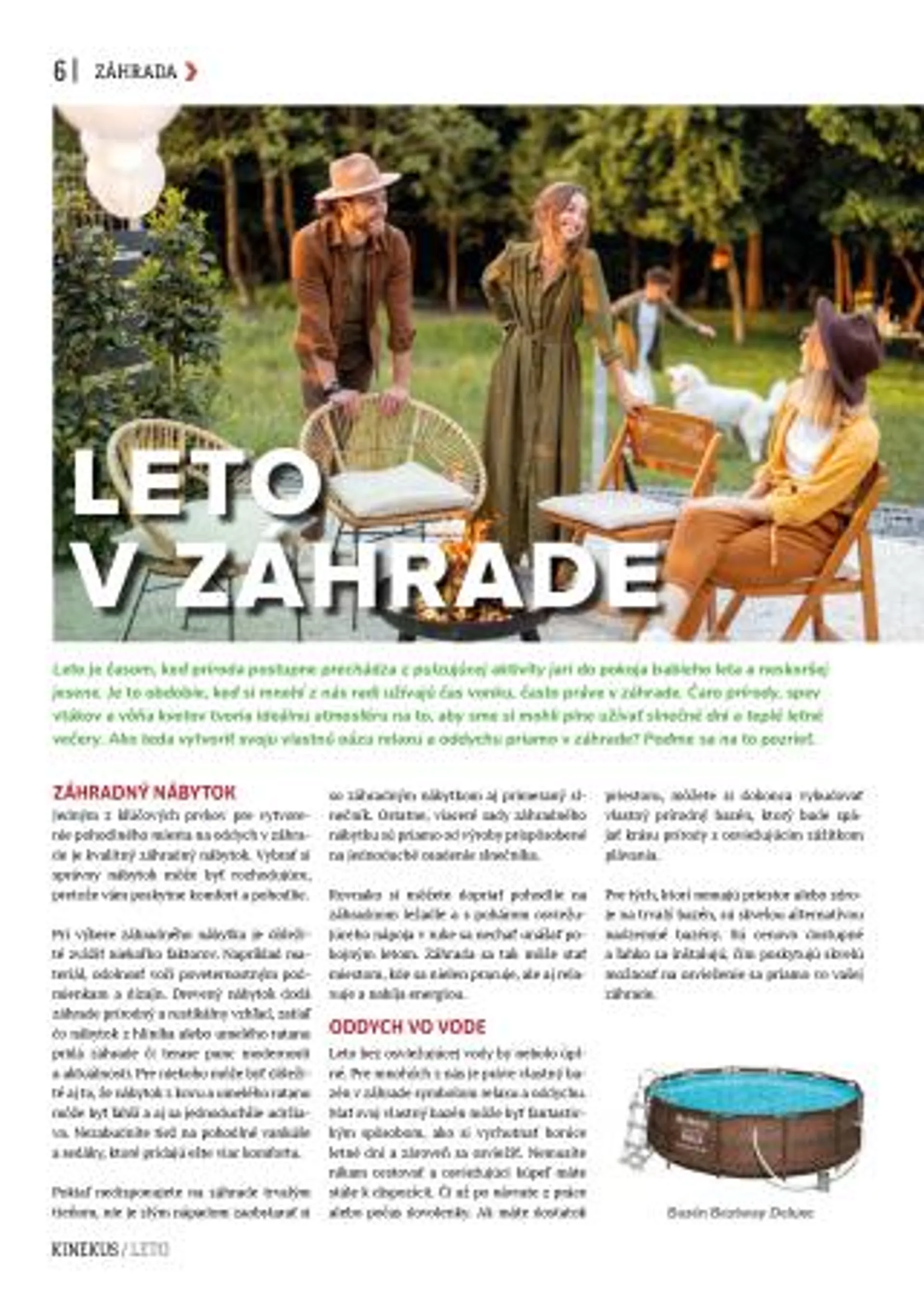 Leták: Kinekus magazín - LETO od 1. júla do 31. augusta 2024 - Prehľad Stránky 6