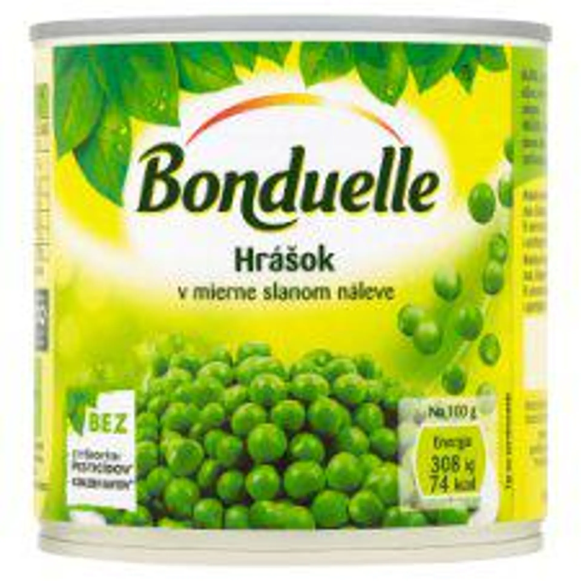 Bonduelle Hrášok v mierne slanom náleve 400 g