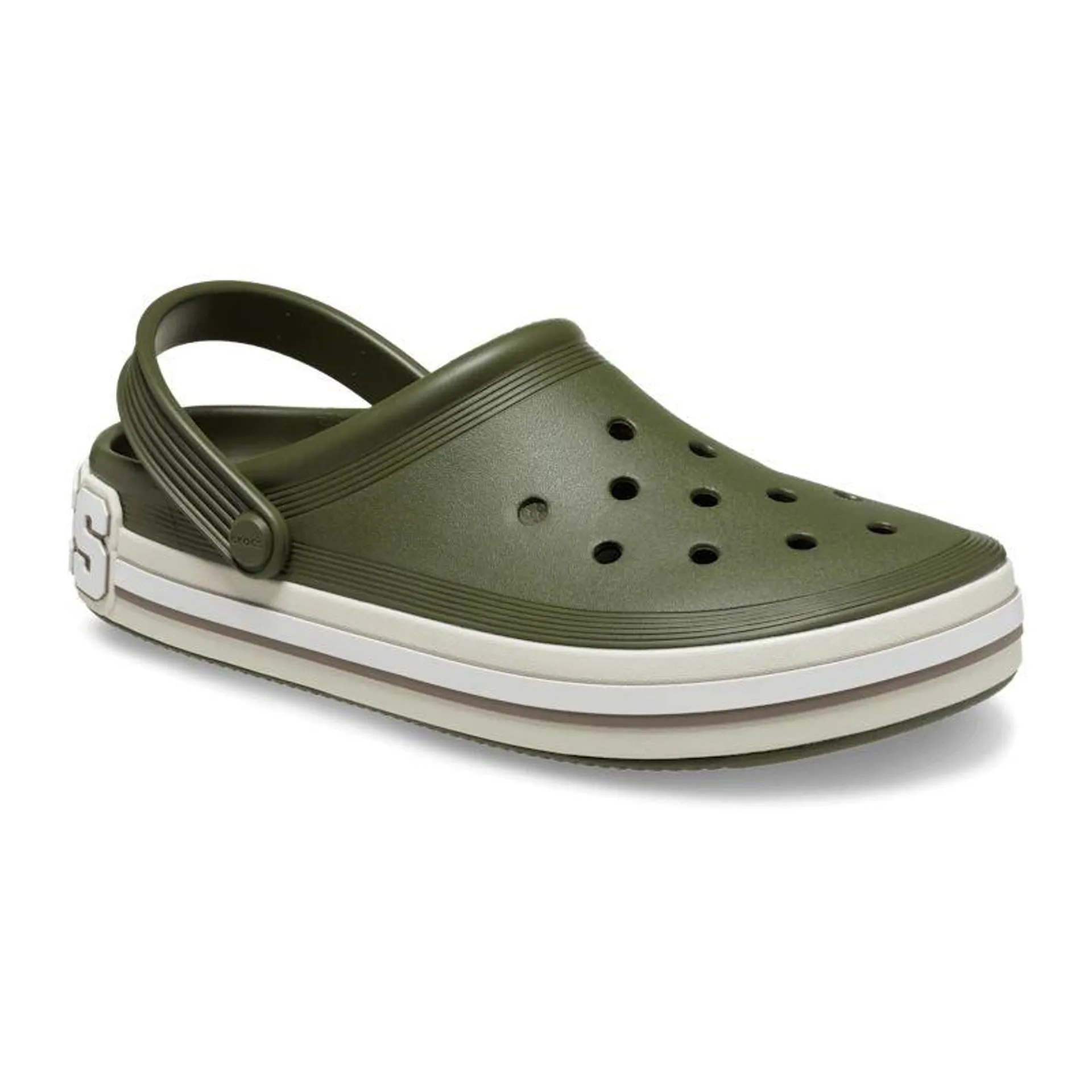 Crocband Off Court Logo Clog army green