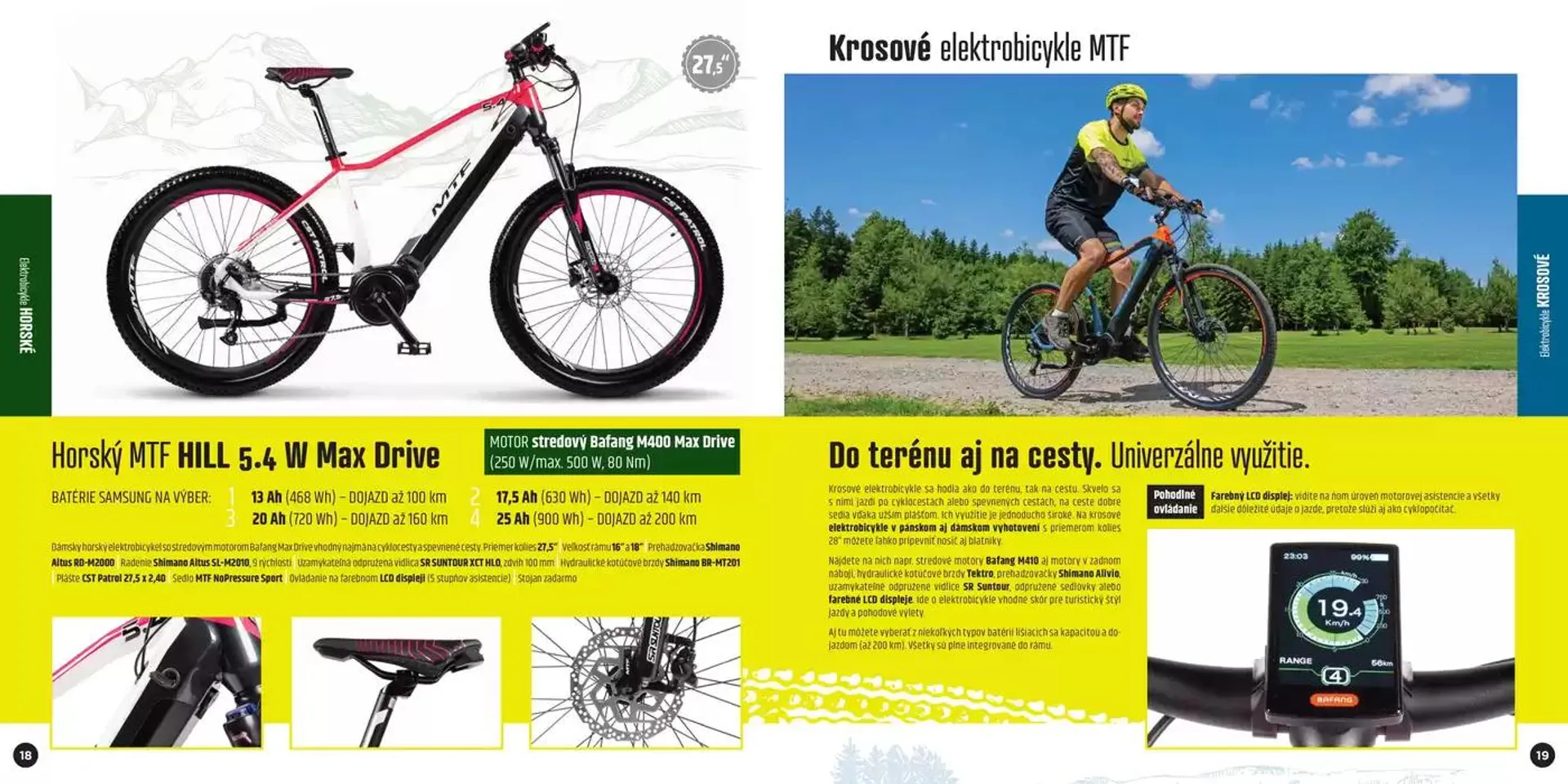 Leták: Mountfield Katalóg elektrobicyklov od 26. septembra do 26. januára 2025 - Prehľad Stránky 10