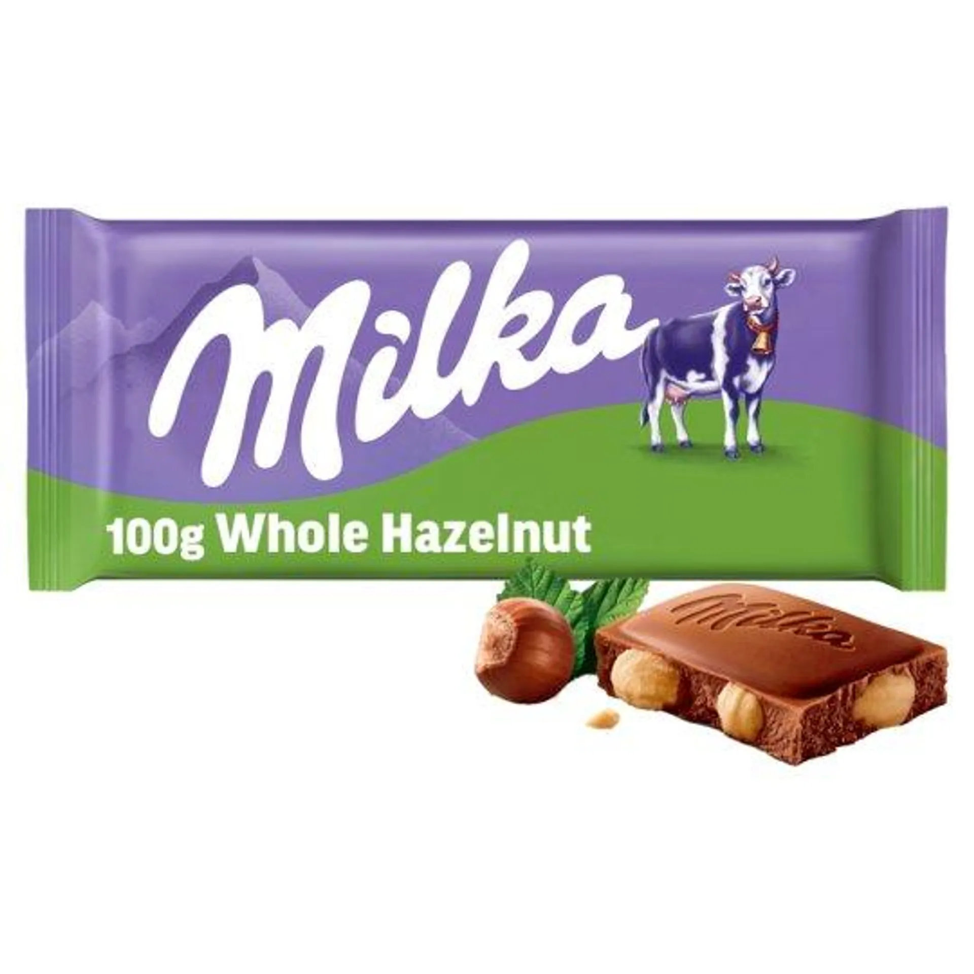 Milka čokoláda Oriešková mliečna s celými lieskovými orechami 100 g