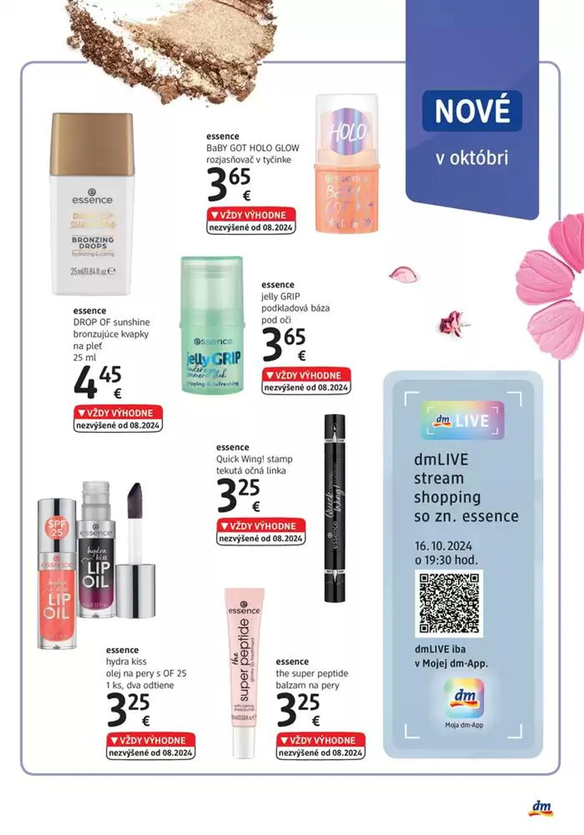 Leták: Journal a active beauty od 1. októbra do 15. októbra 2024 - Prehľad Stránky 9