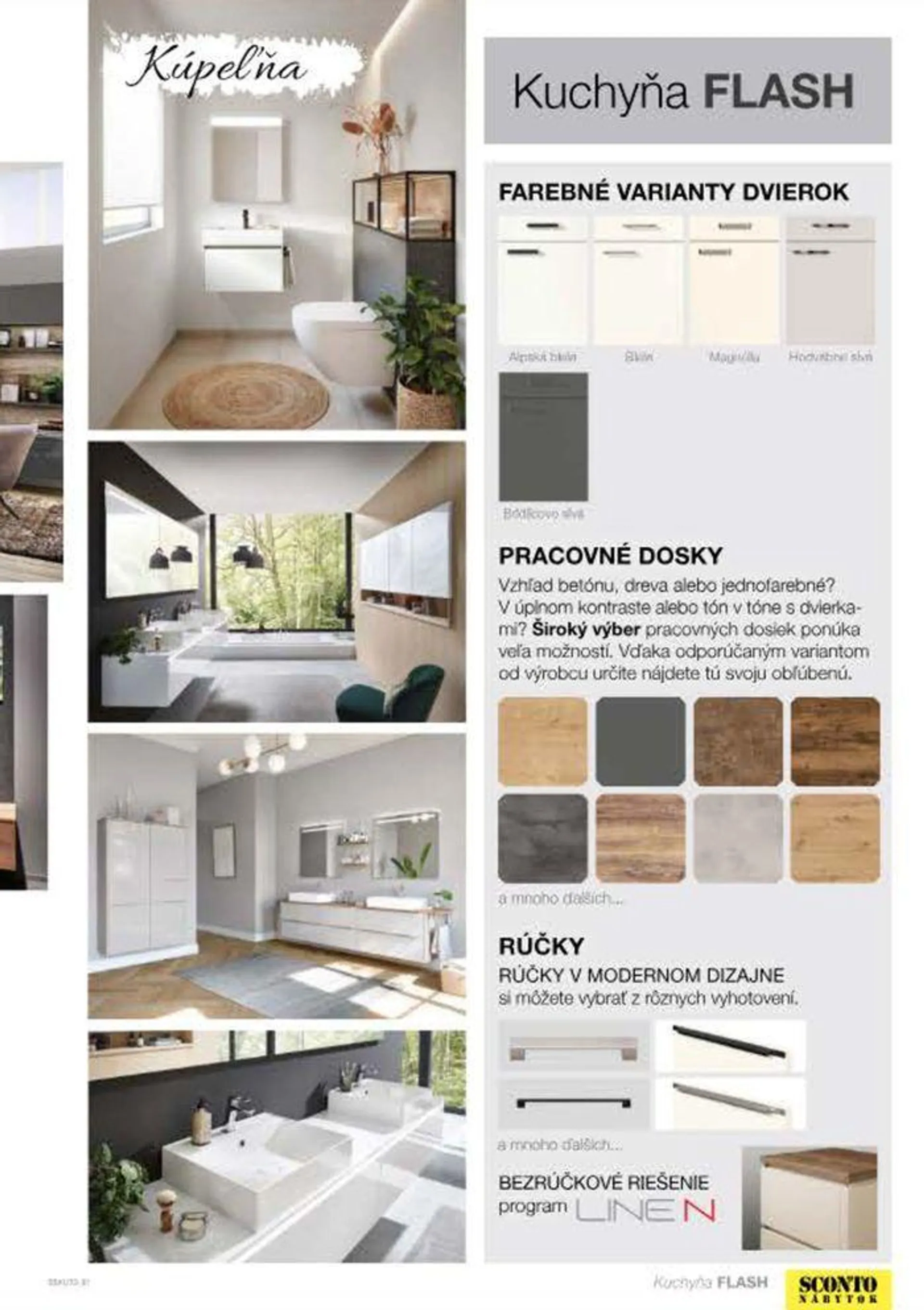 Leták: SCONTO KITCHEN CATALOG od 5. januára do 31. decembra 2024 - Prehľad Stránky 81