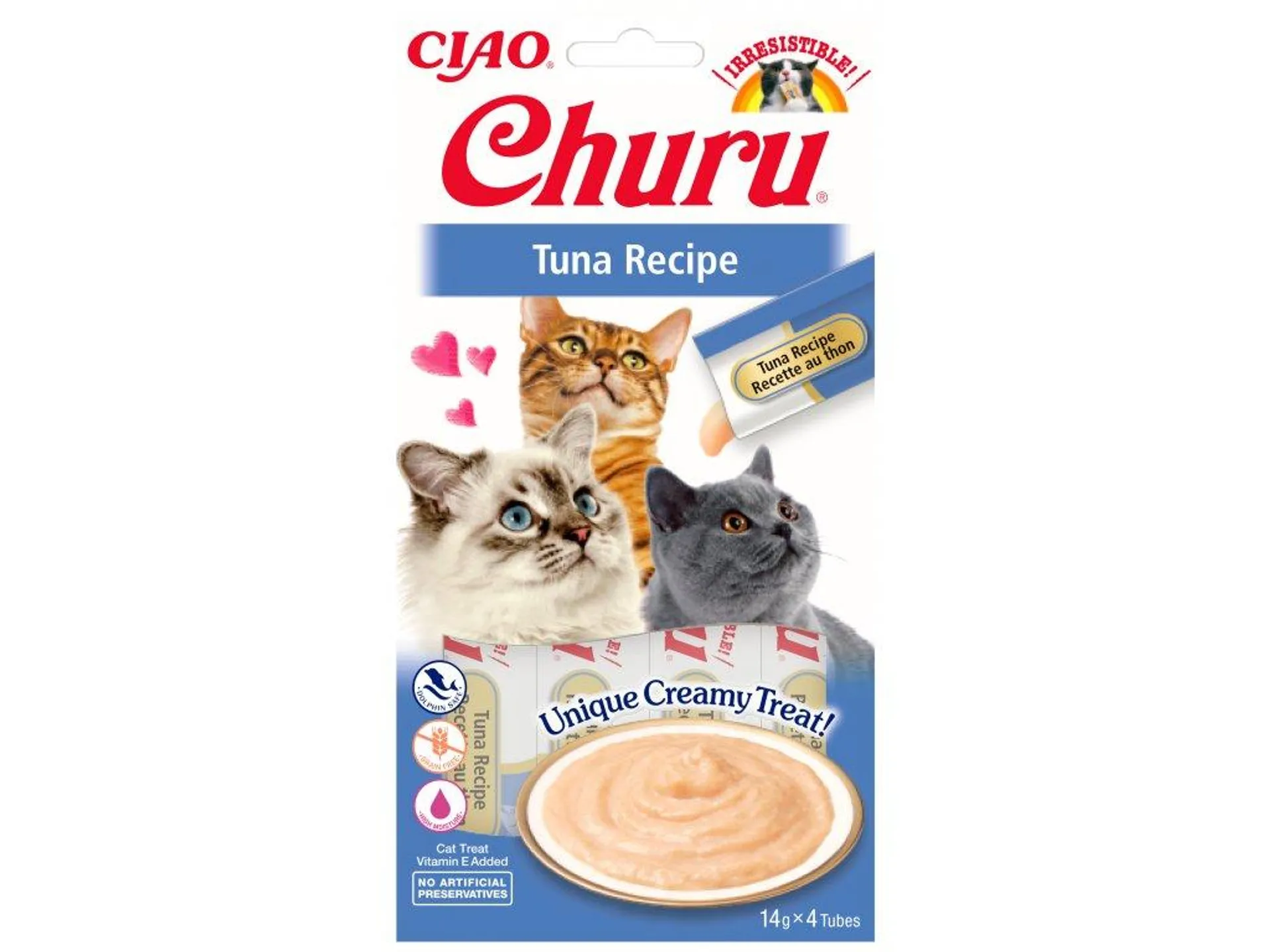 Churu cat mäsové pyré - tuniak 56g