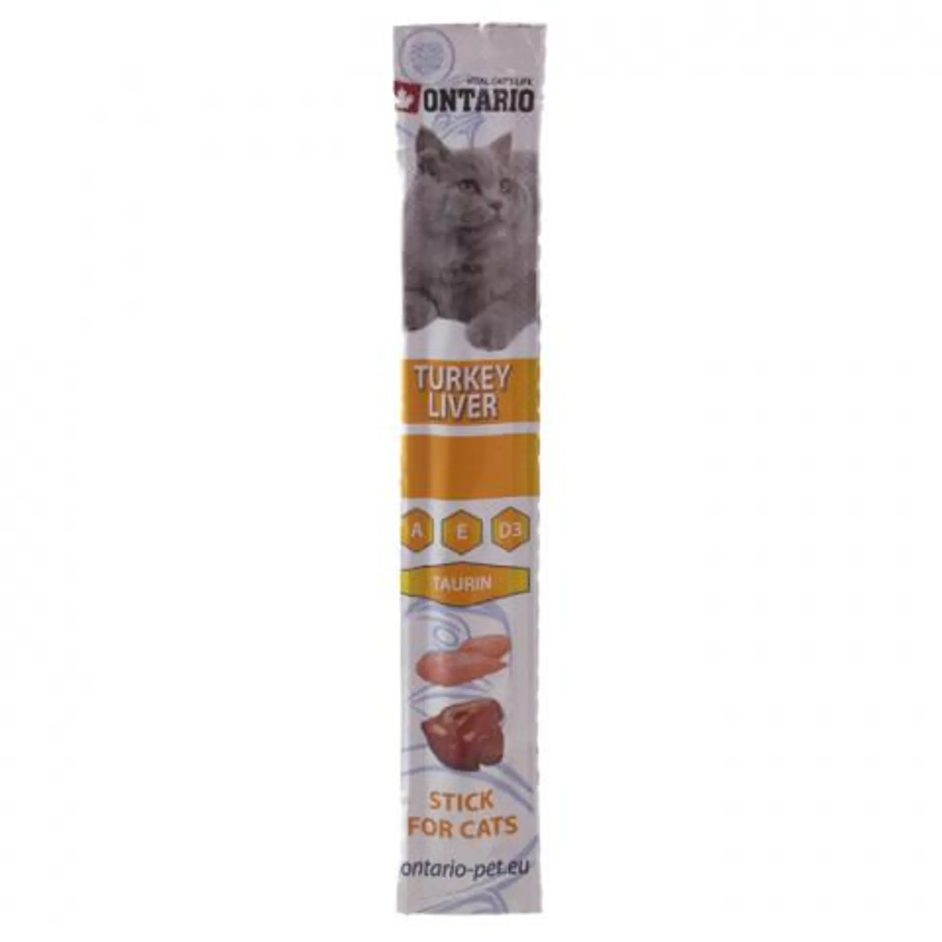 ONTARIO Stick for cats Turkey Liver 5g