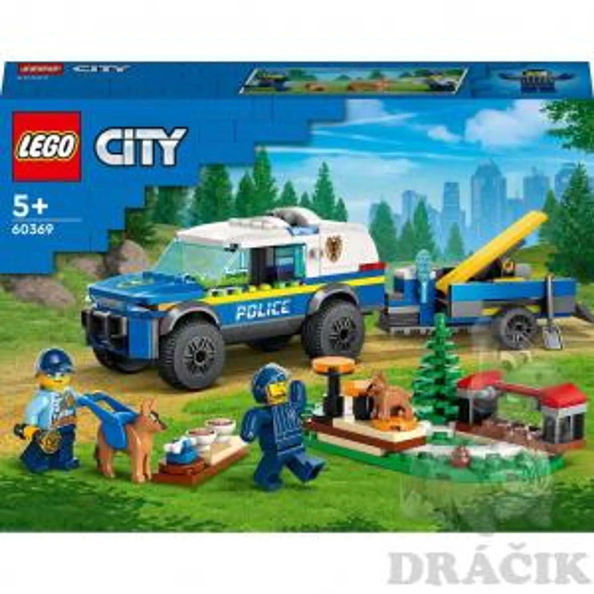 60369 Lego City- Mobilné cvičisko pre policajné psy