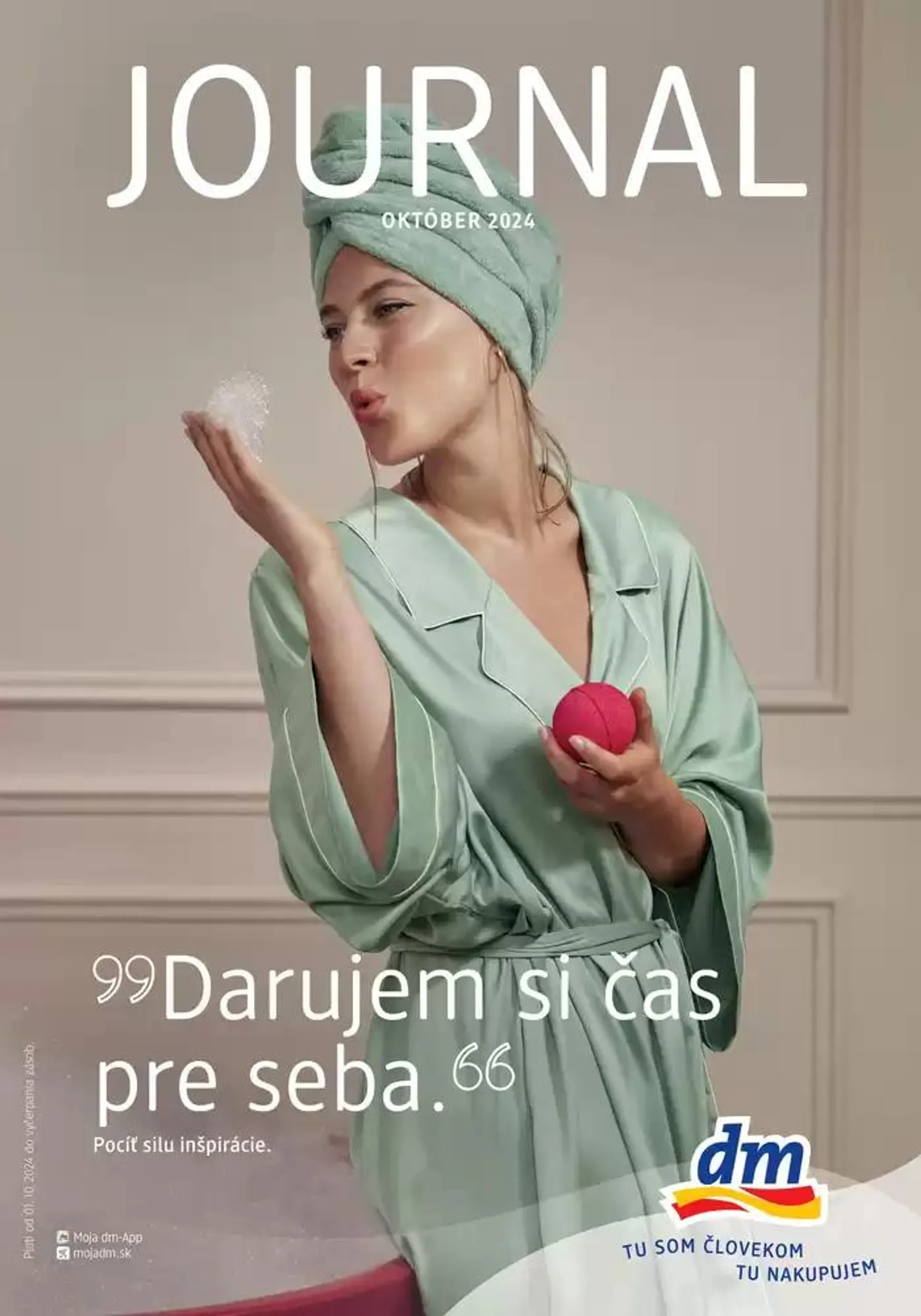 Leták: Journal a active beauty od 1. októbra do 15. októbra 2024 - Prehľad Stránky 1