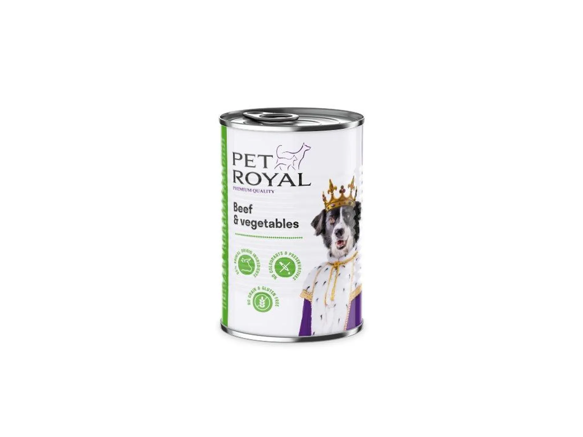 Konzerva Pet Royal hovädzie a zelenina 400 g