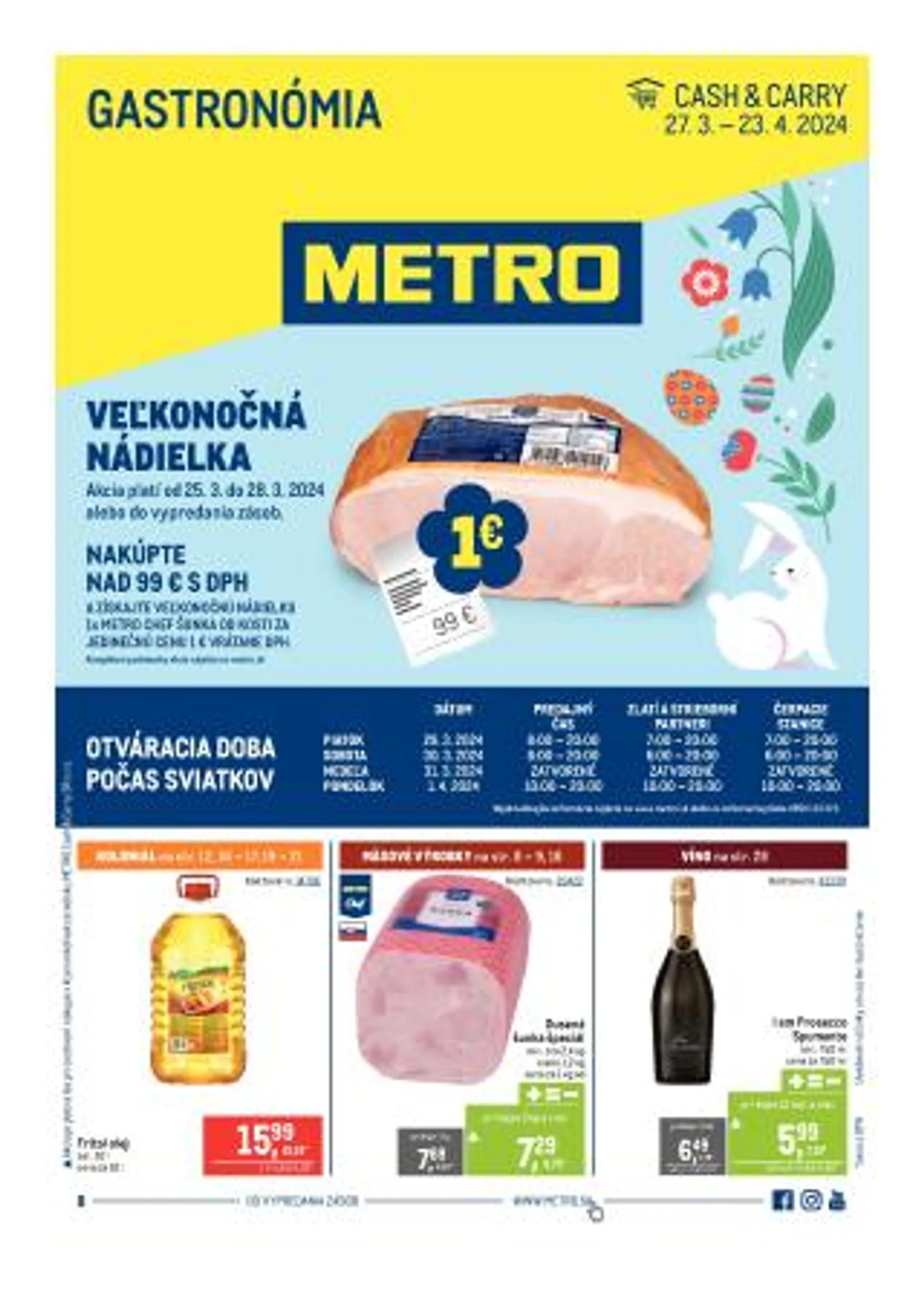 Metro leták - Gastronómia - 1