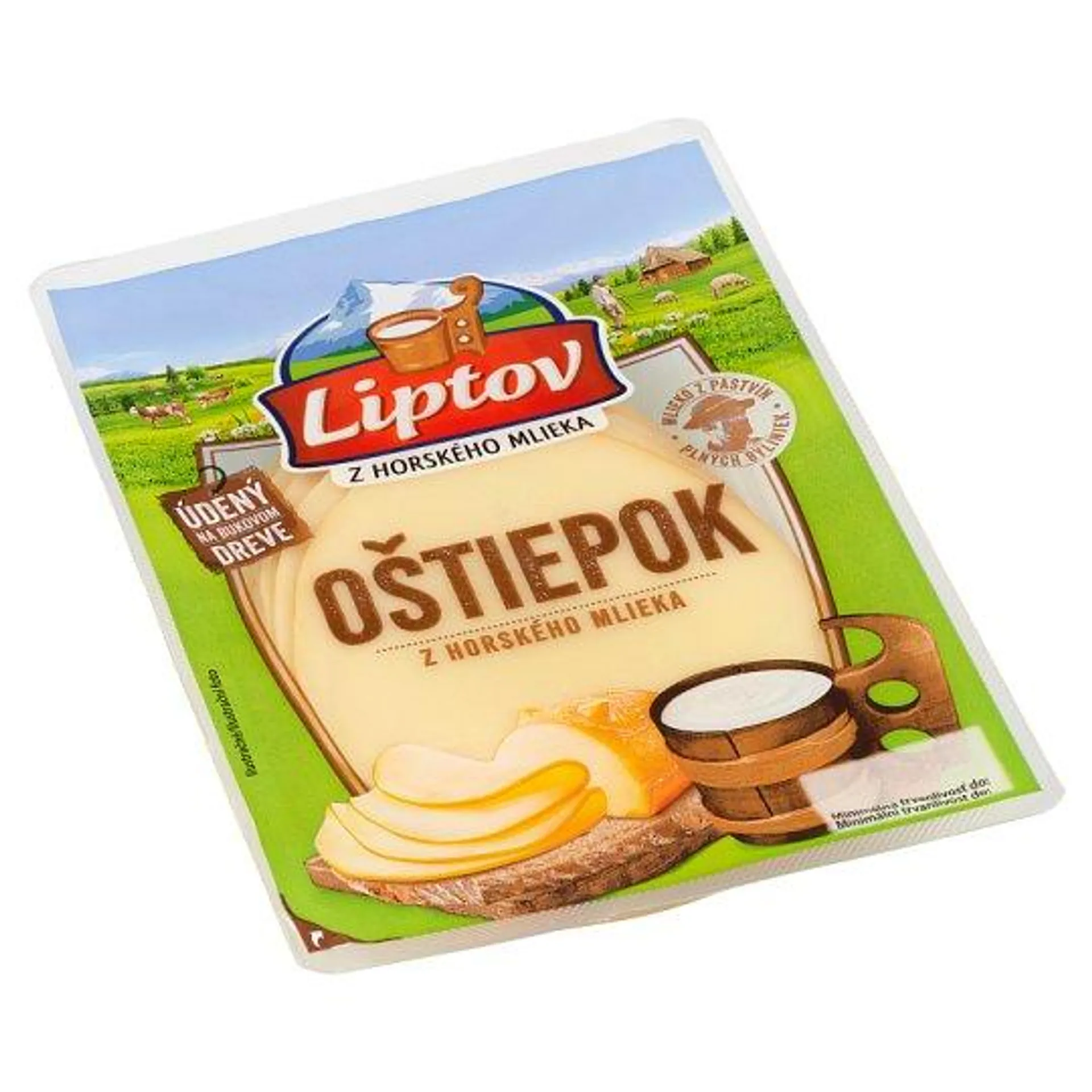 Liptov Oštiepok údený - porciované plátky 100 g