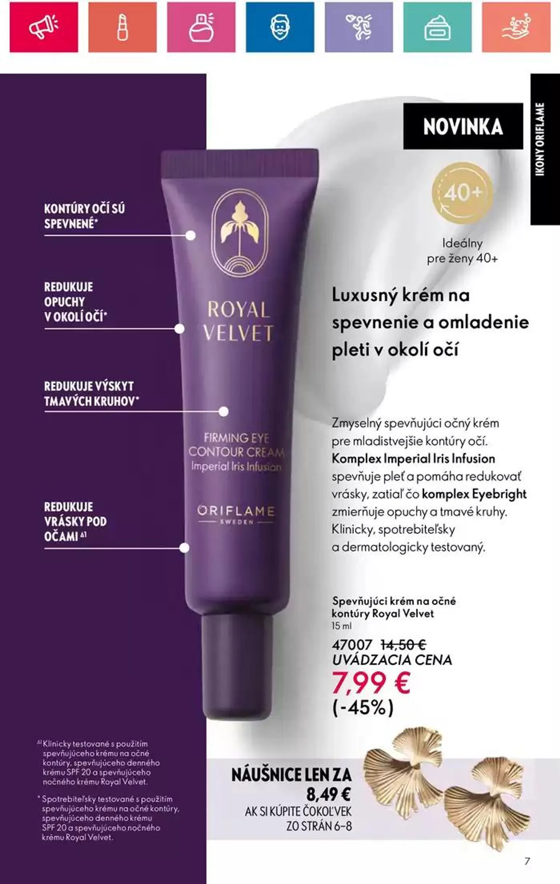 Leták: ORIFLAME katalóg od 2. októbra do 16. októbra 2024 - Prehľad Stránky 7