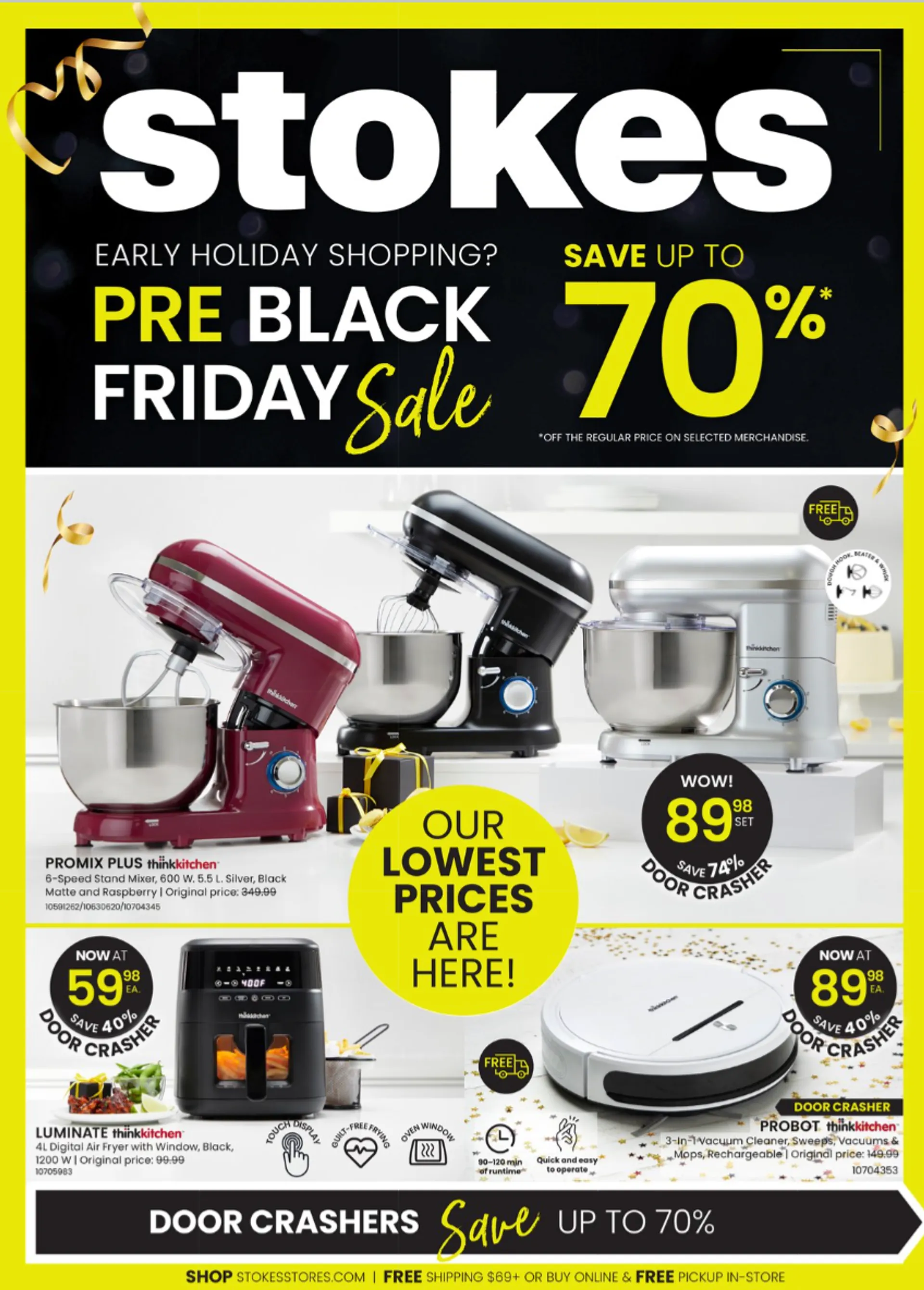 Pre Black Friday Sale from October 28 to November 24 2024 - flyer page 