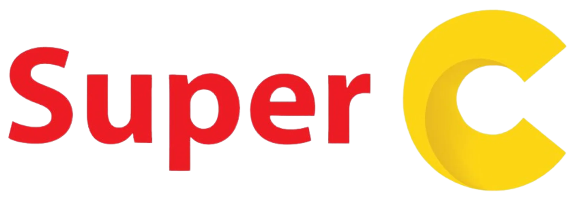SUPER C logo. Current weekly ad