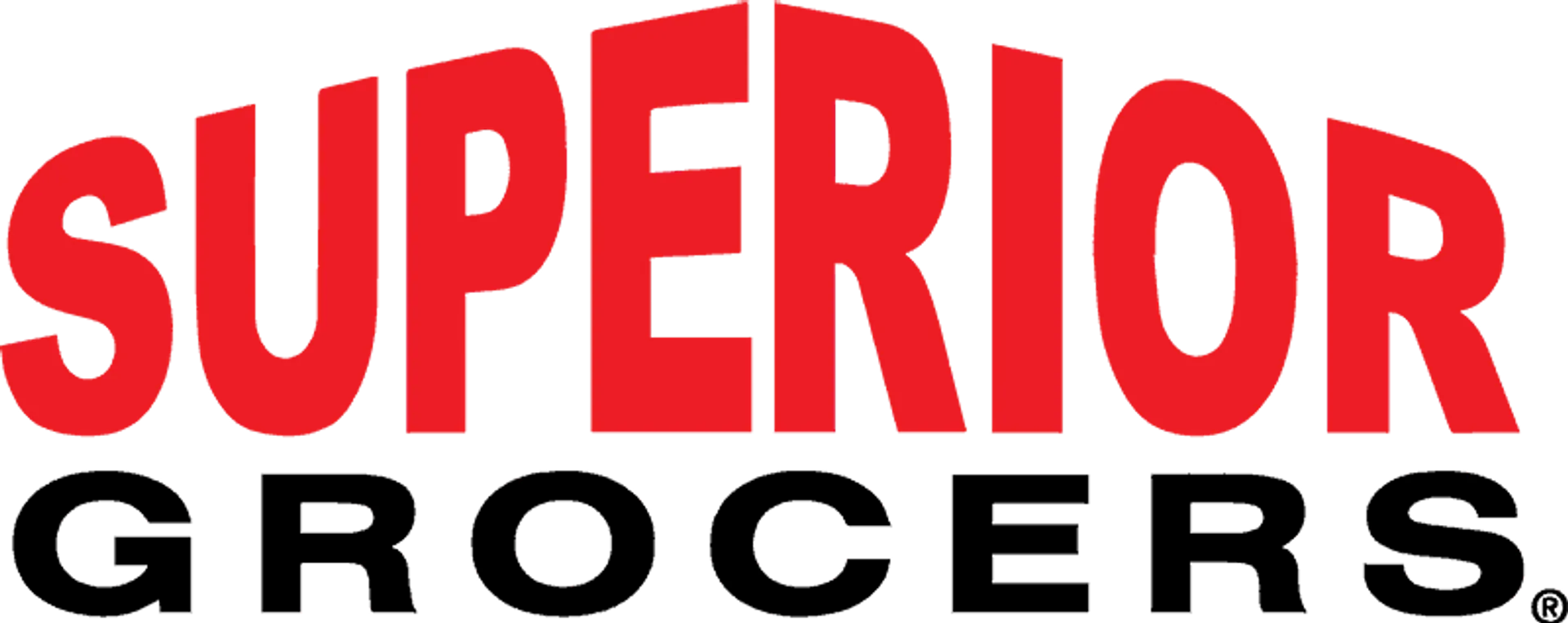 SUPERIOR GROCERS logo. Current weekly ad