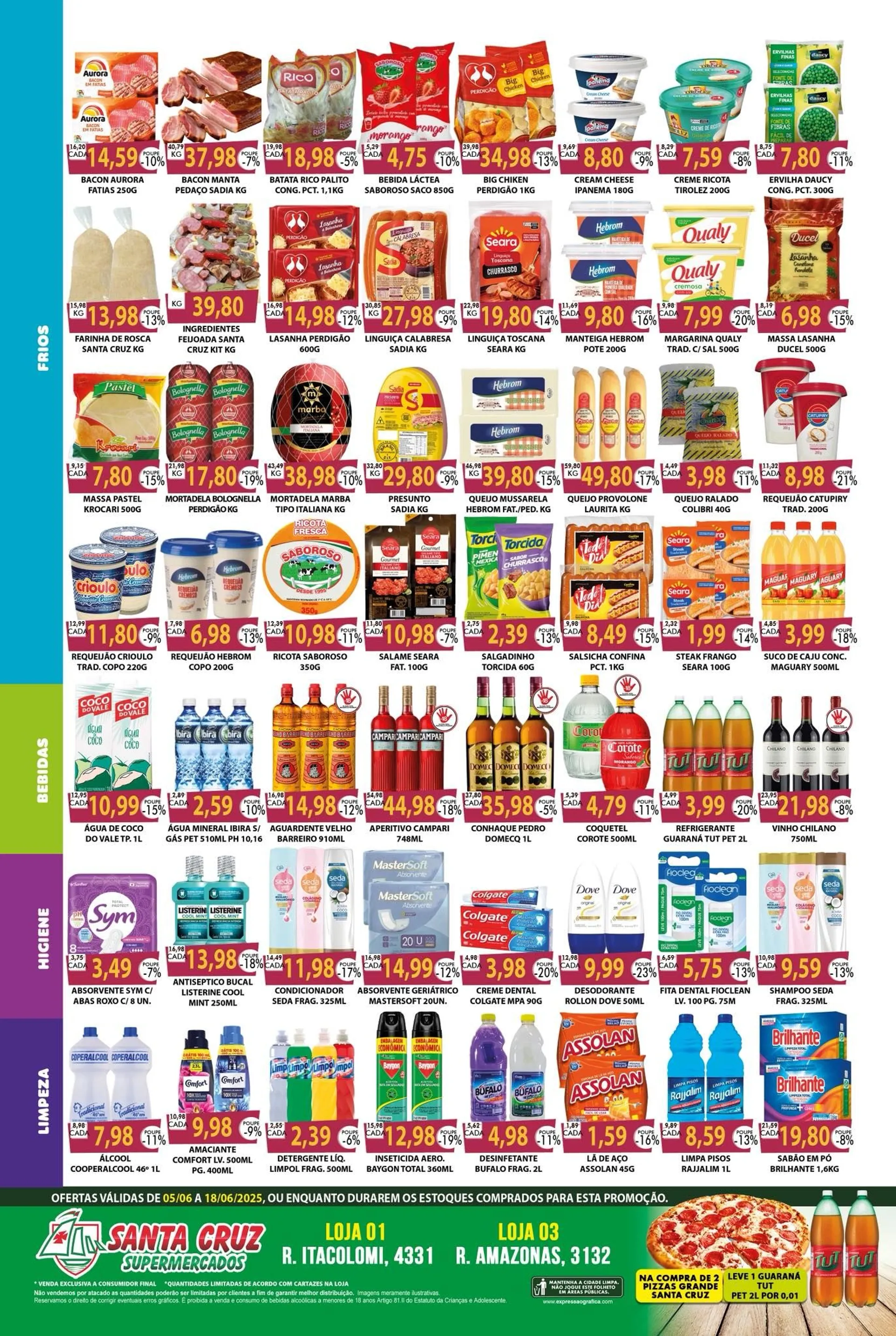 Encarte de Supermercados Santa Cruz Ofertas 6 de junho até 18 de junho 2025 - Pagina 2