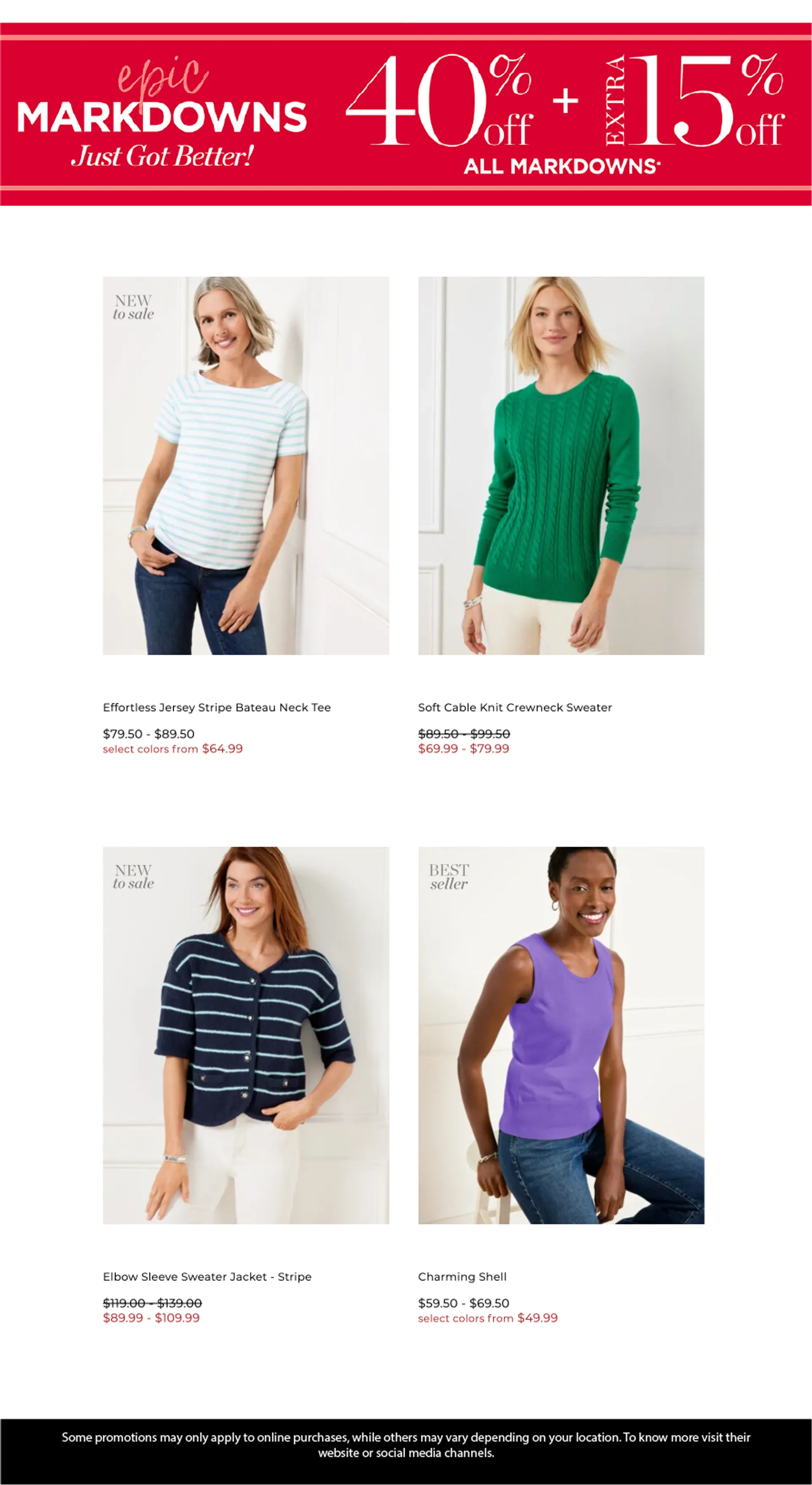 Weekly ad Talbots Deals from May 16 to May 31 2025 - Page 2