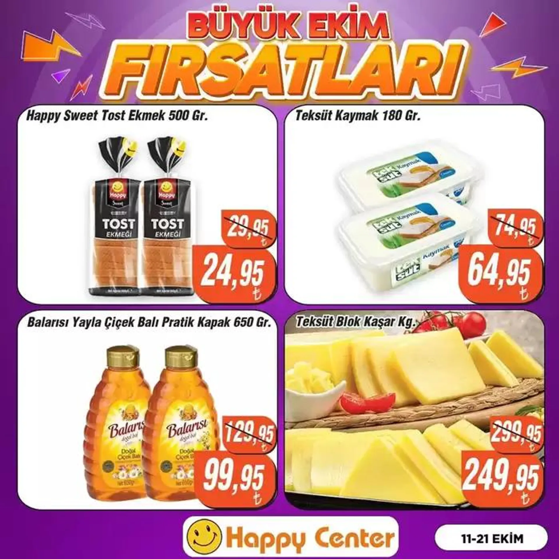 Katalog Happy Center katalog 21 Ekim - 4 Kasım 2024 - aktüel Sayfa 1