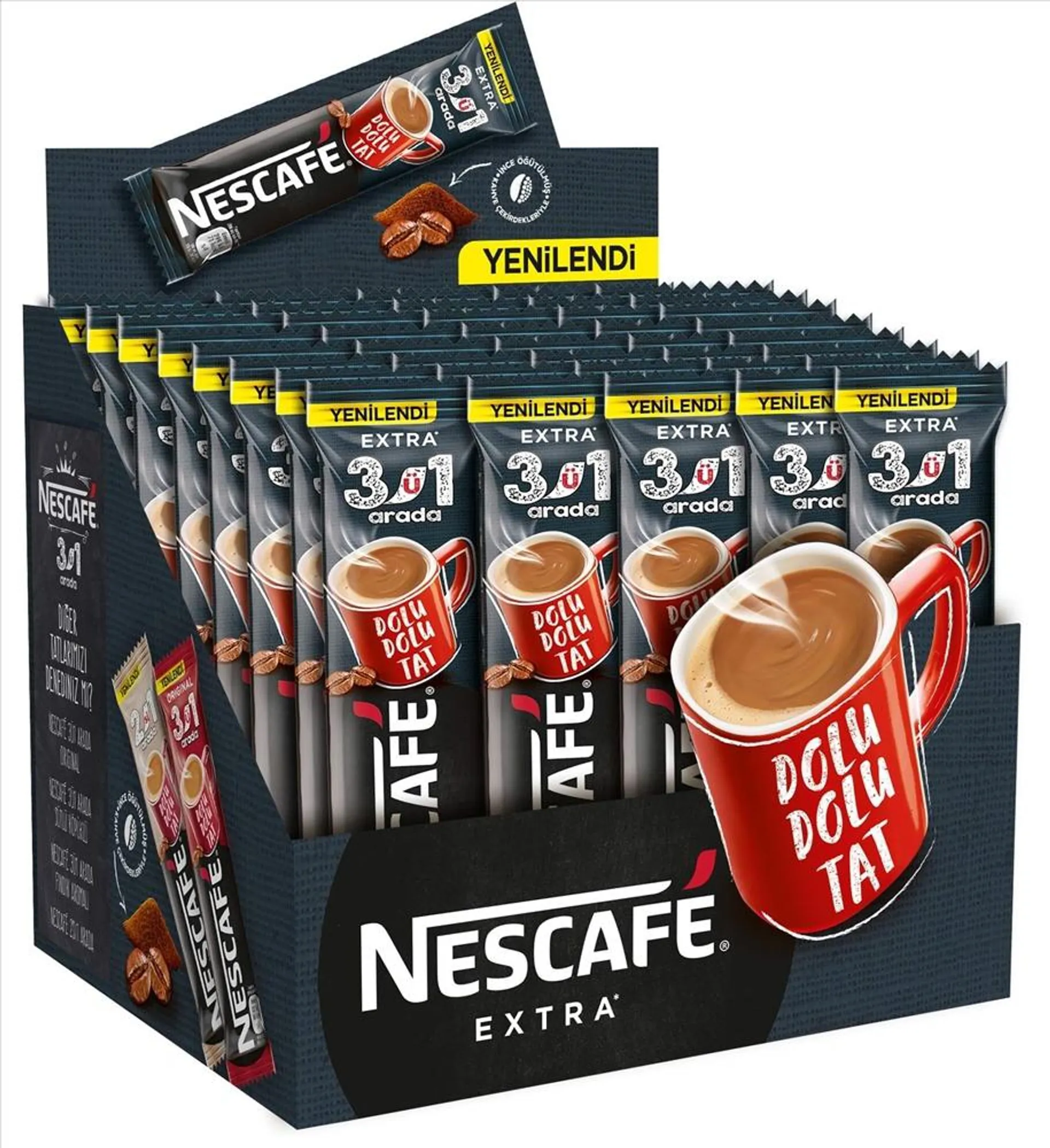 Nescafe 3ü1 Arada Extra 48x16,5 g