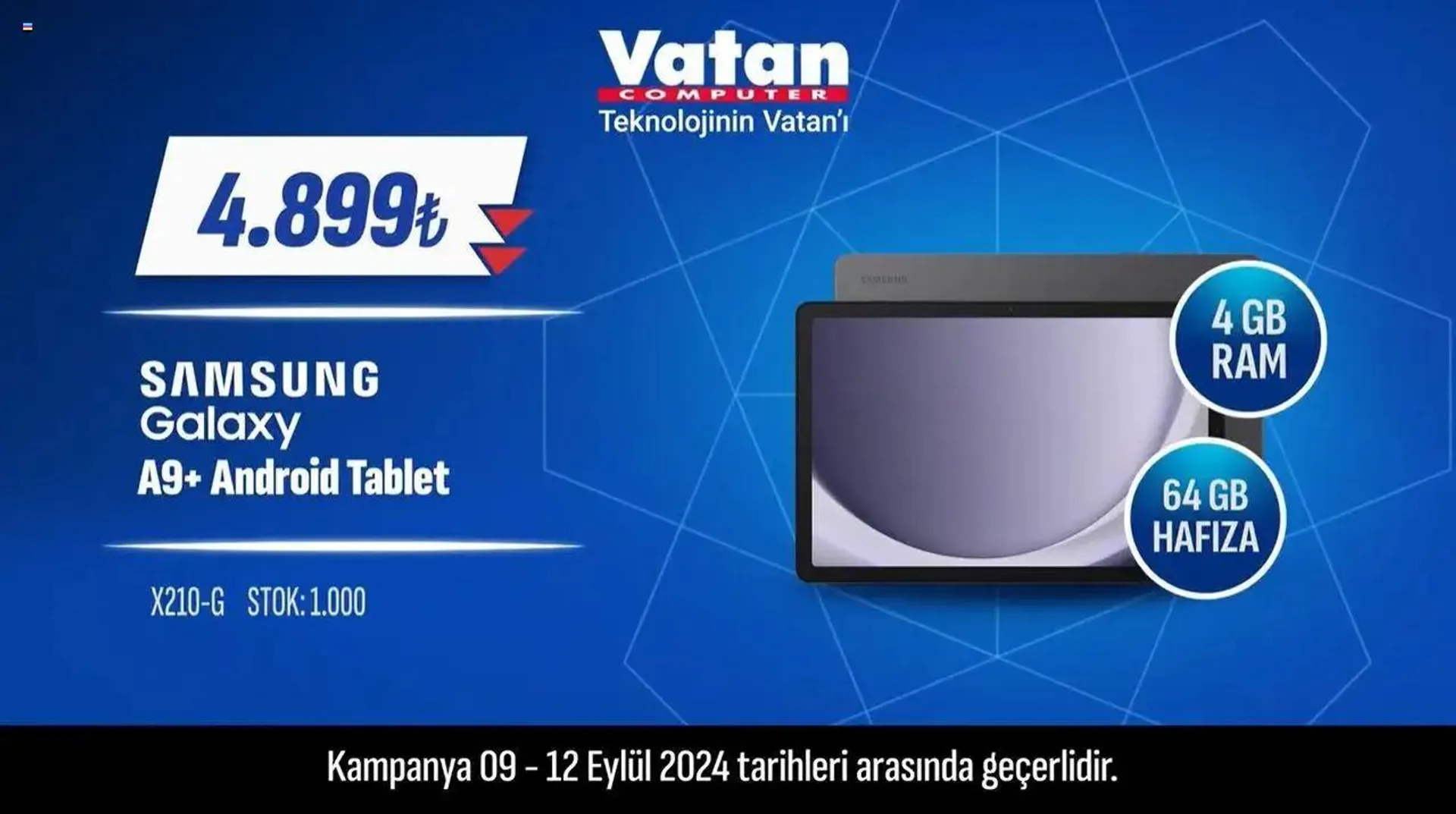 Katalog Vatan Bilgisayar Indirim 9 Eylül - 12 Eylül 2024 - aktüel Sayfa 5