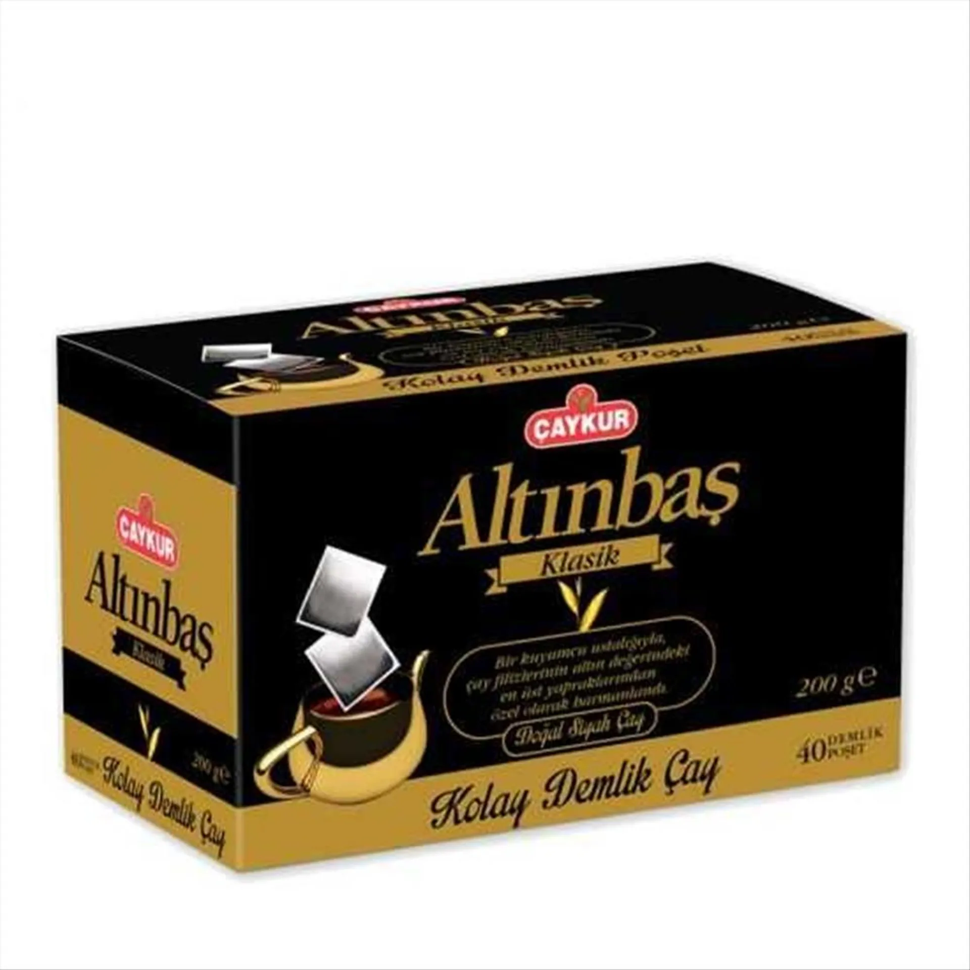 Çaykur Altınbaş Demlik Poşet Çay 40x5 g