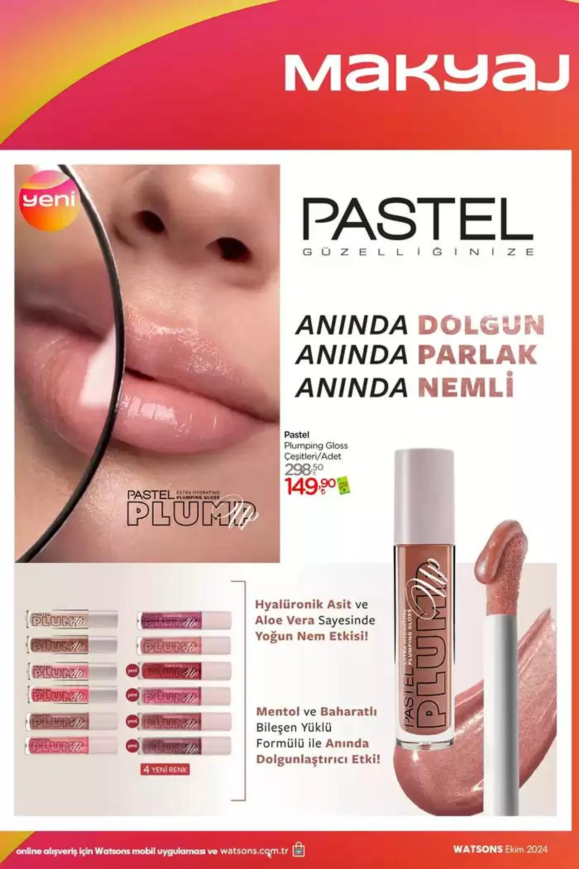 Katalog Watsons - 10. Watsons Ekim Kataloğu 2024 18 Ekim - 1 Kasım 2024 - aktüel Sayfa 11