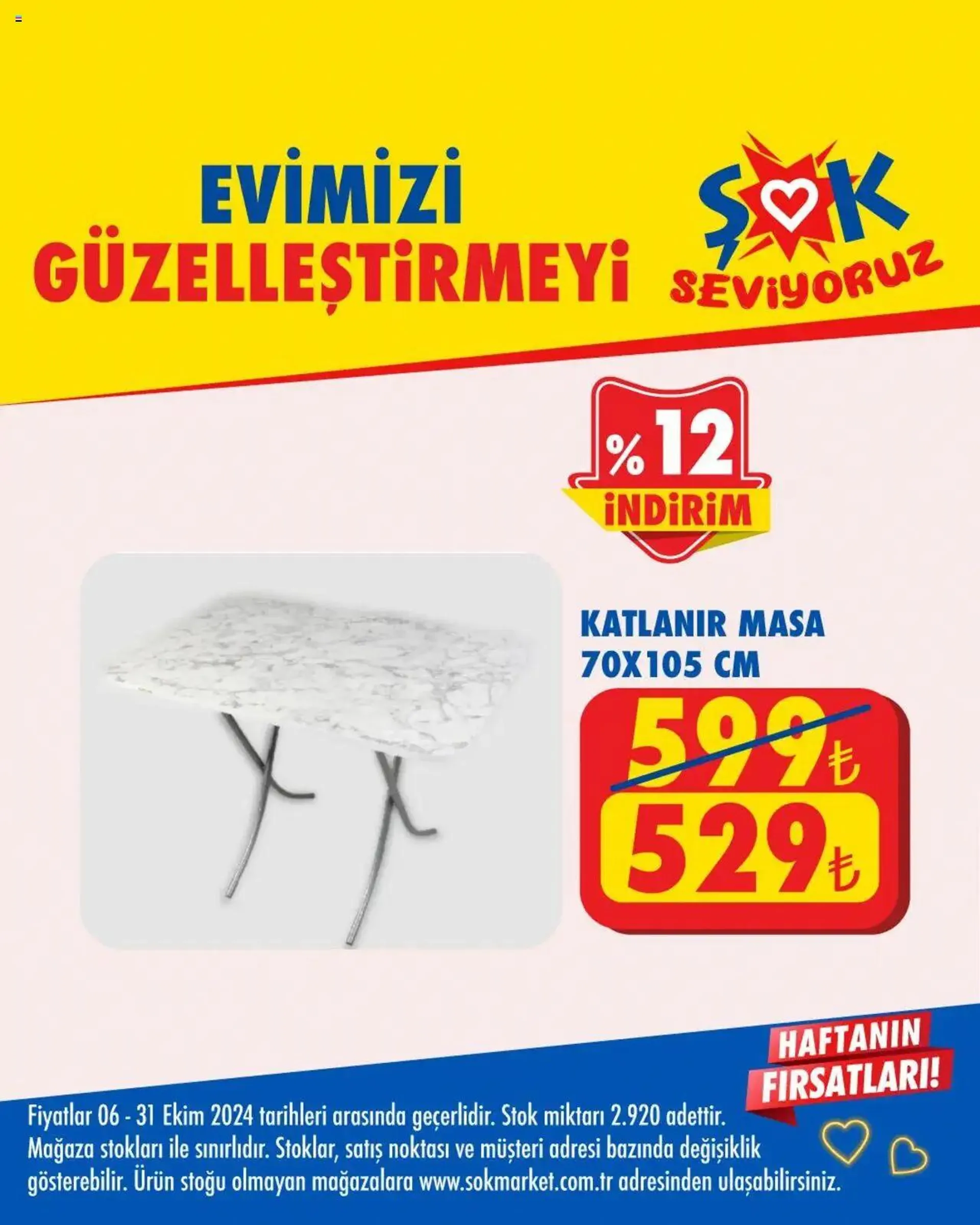 Katalog Şok Market indirim - evimizi 6 Ekim - 31 Ekim 2024 - aktüel Sayfa 8