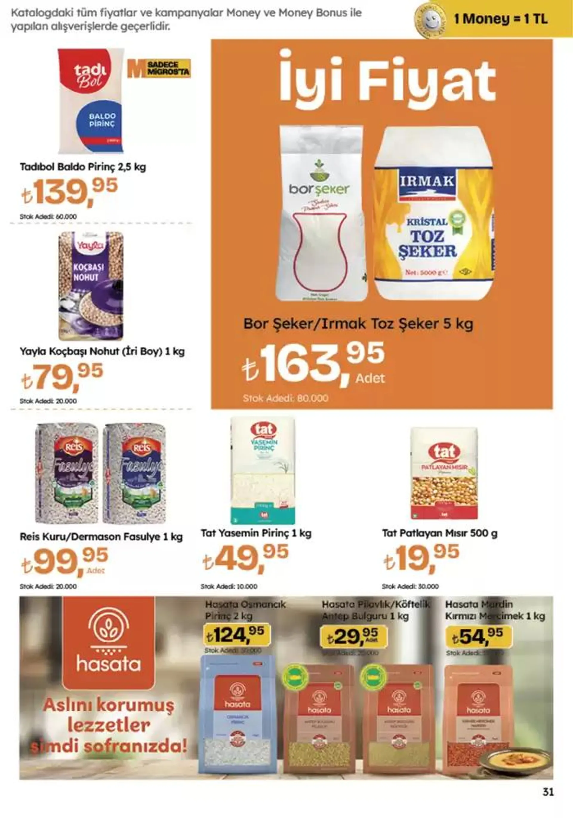 Katalog Migros katalog 10 Ekim - 23 Ekim 2024 - aktüel Sayfa 31