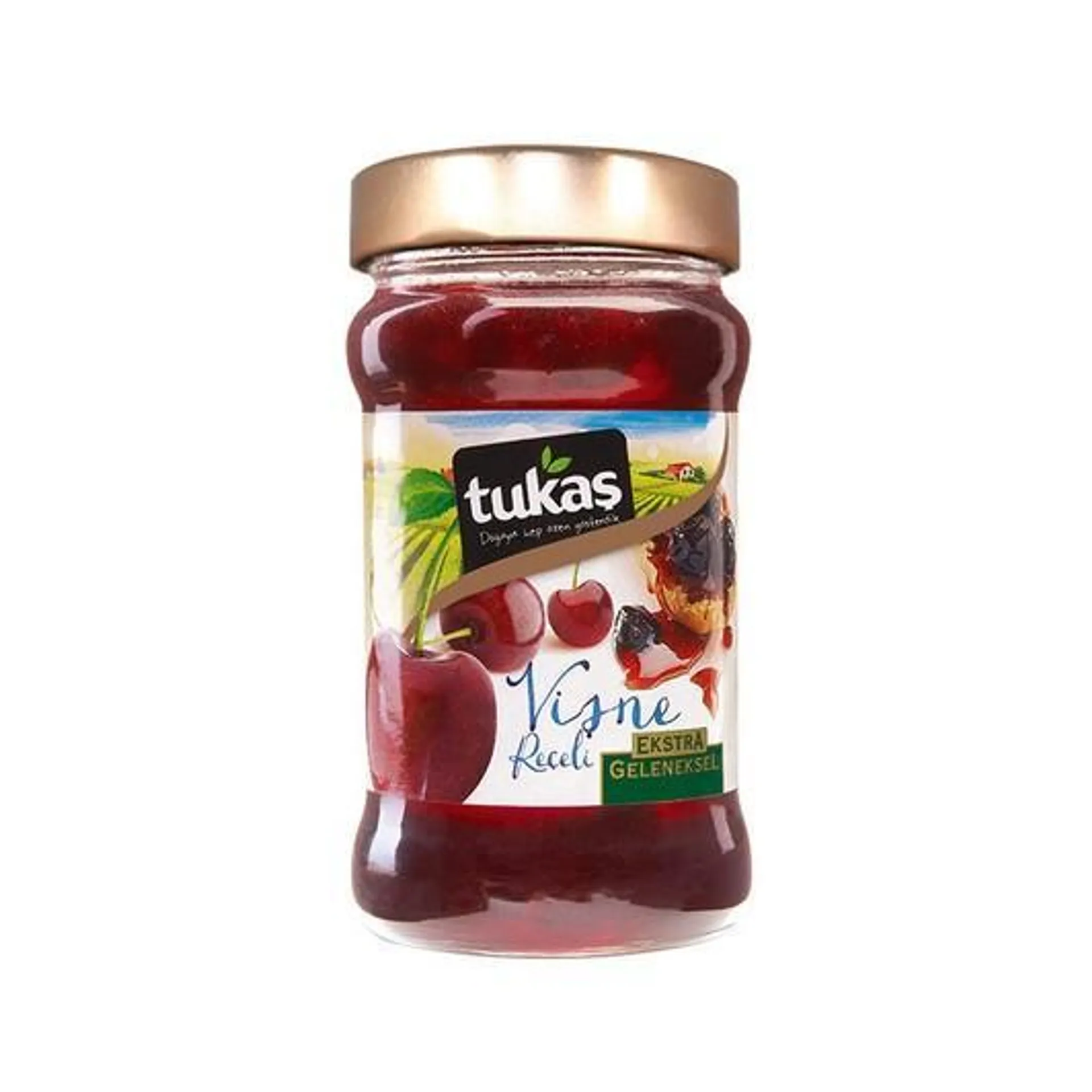 Tukaş Vişne Reçeli 380 gr