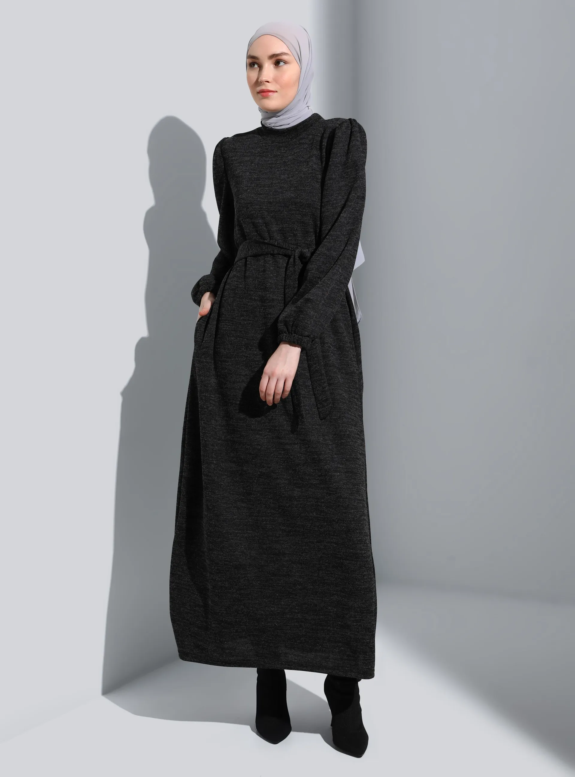 Black - Modest Dress