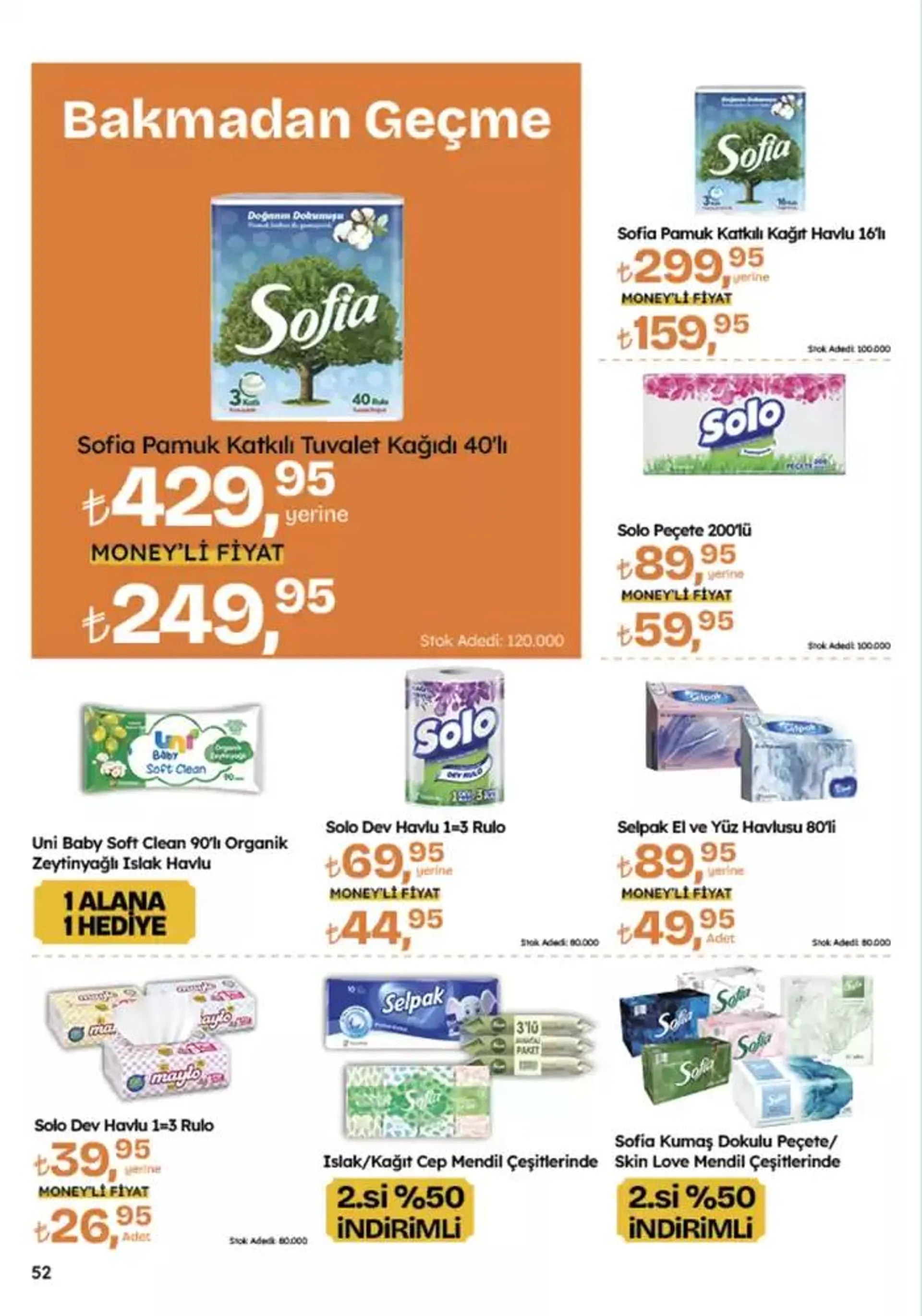 Katalog Migros katalog 7 Kasım - 20 Kasım 2024 - aktüel Sayfa 52