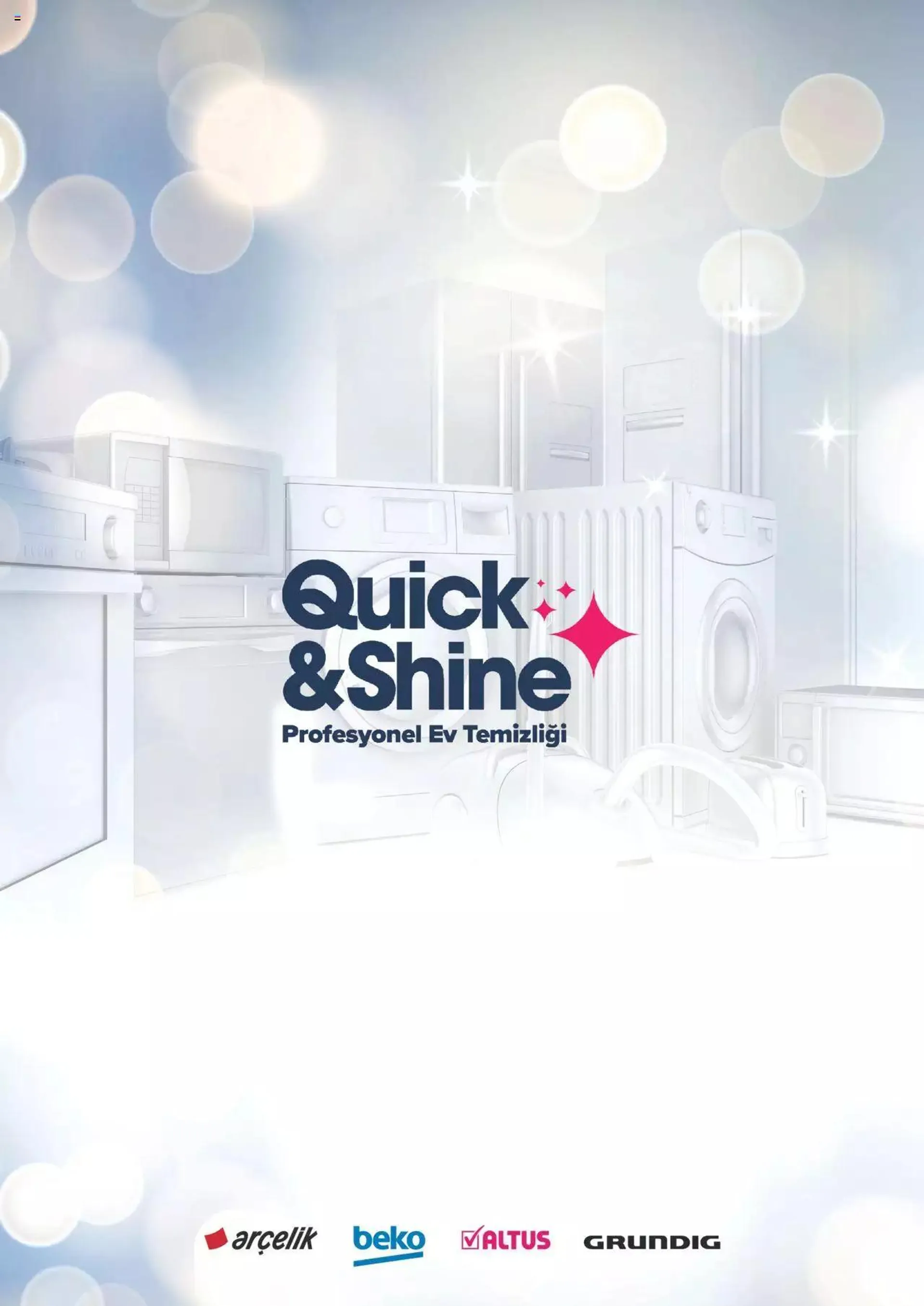 Arçelik Katalog - Quick & Shine Temizlik ve Bakım Ürünleri - 11