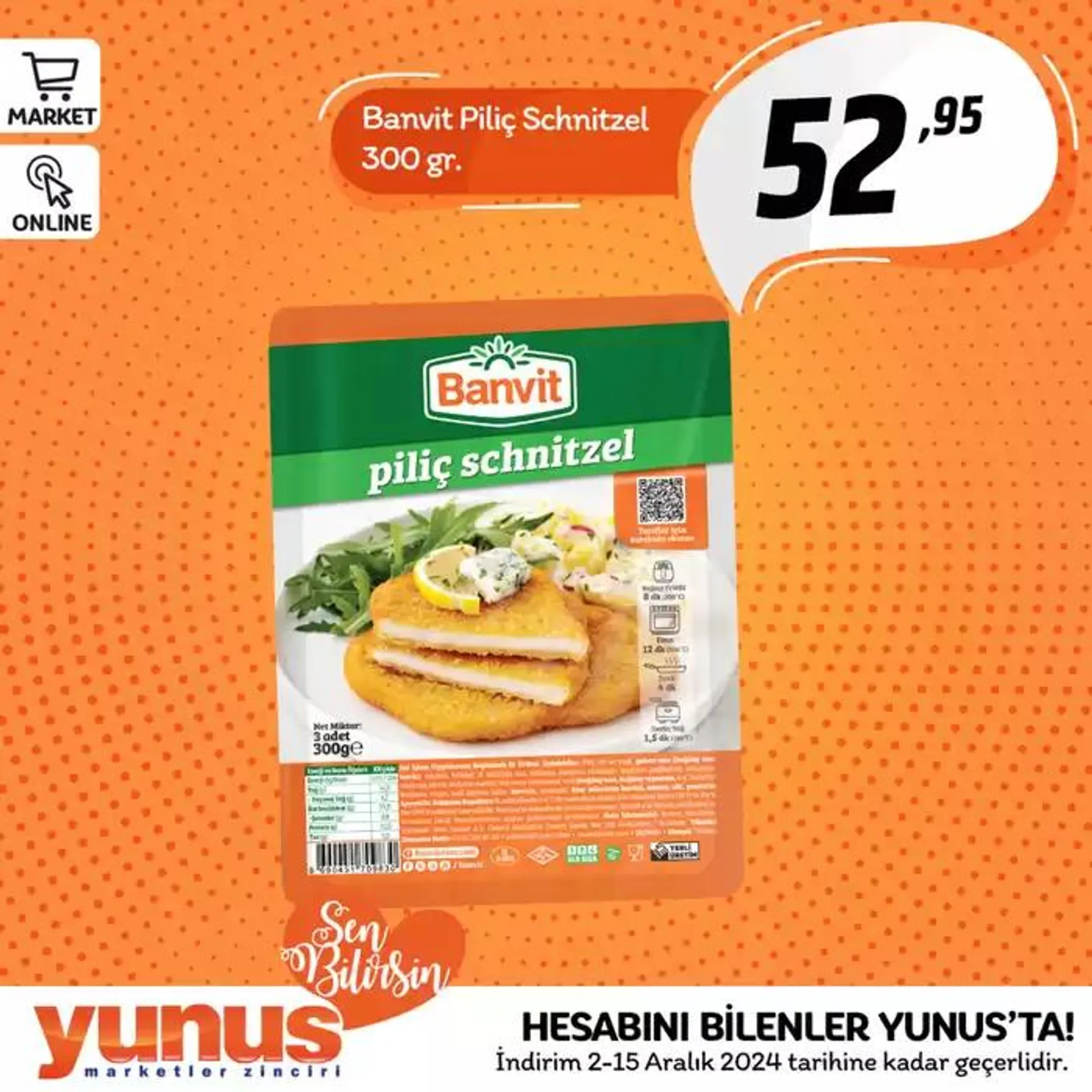 Katalog Yunus Market katalog 5 Aralık - 19 Aralık 2024 - aktüel Sayfa 7