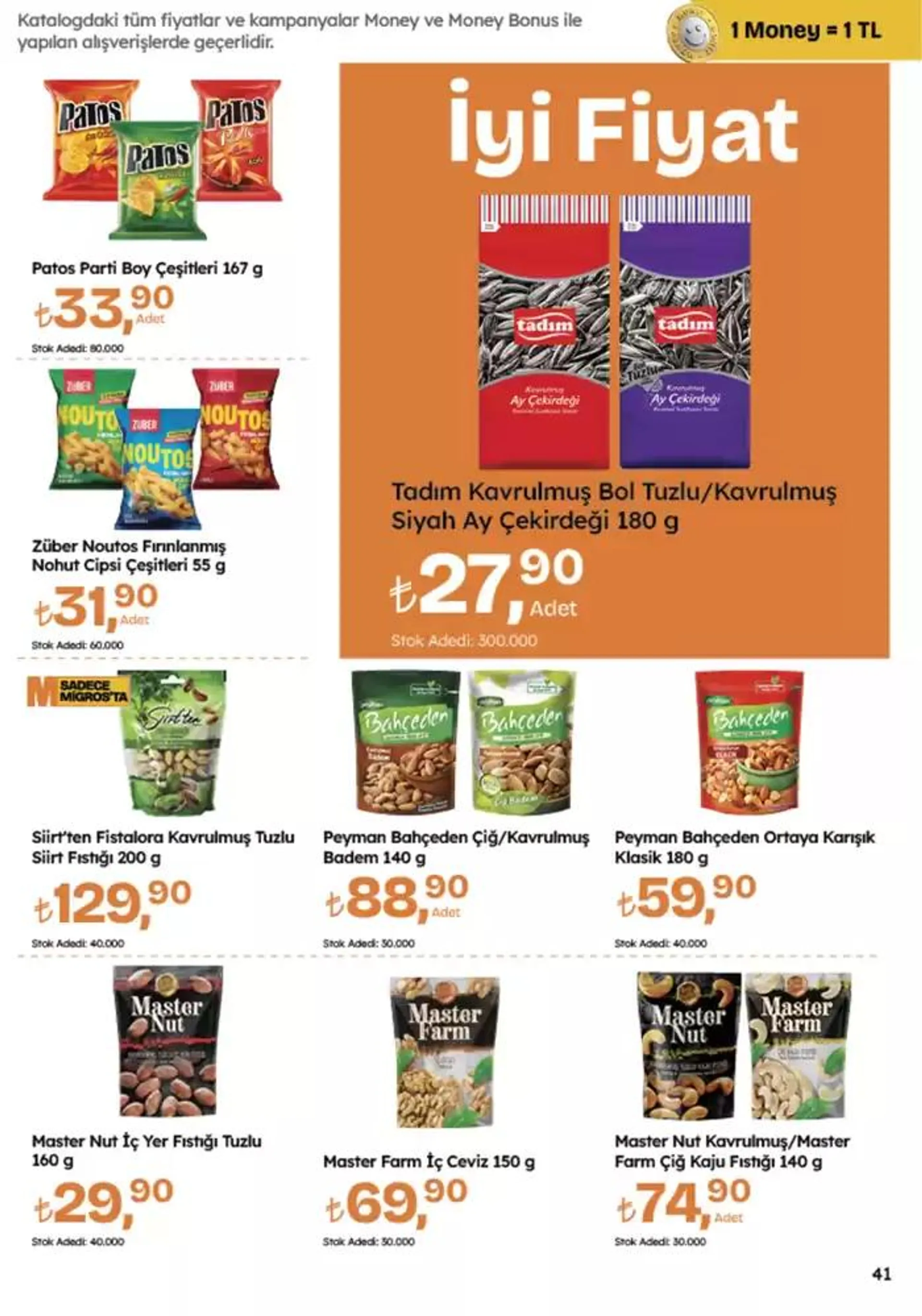 Katalog Migros katalog 10 Ekim - 23 Ekim 2024 - aktüel Sayfa 41