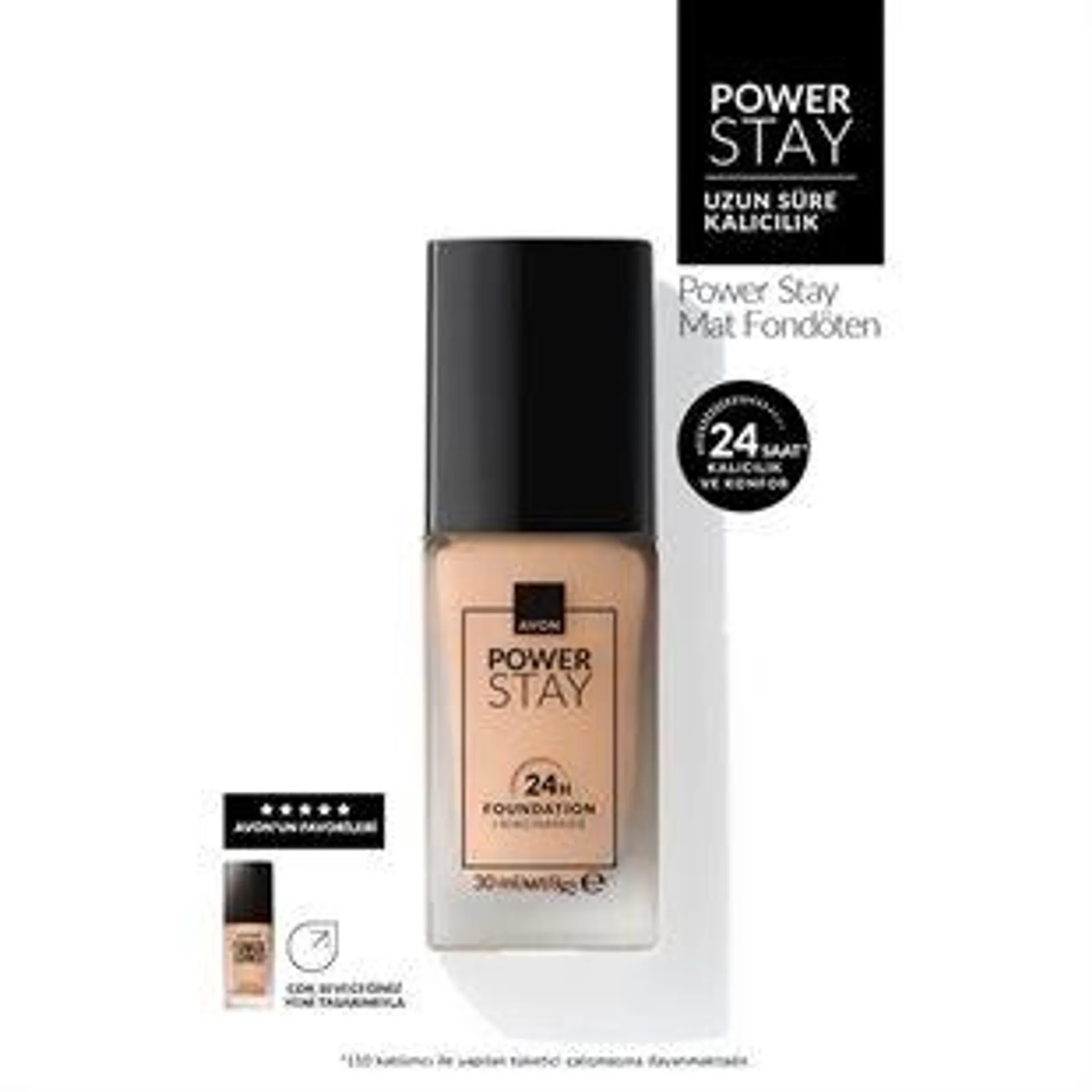 Avon Power Stay Mat Fondöten 30ml