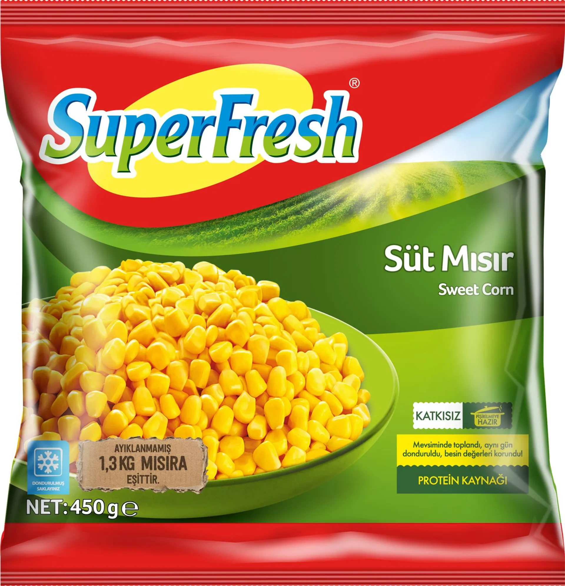 Superfresh Mısır 450 G