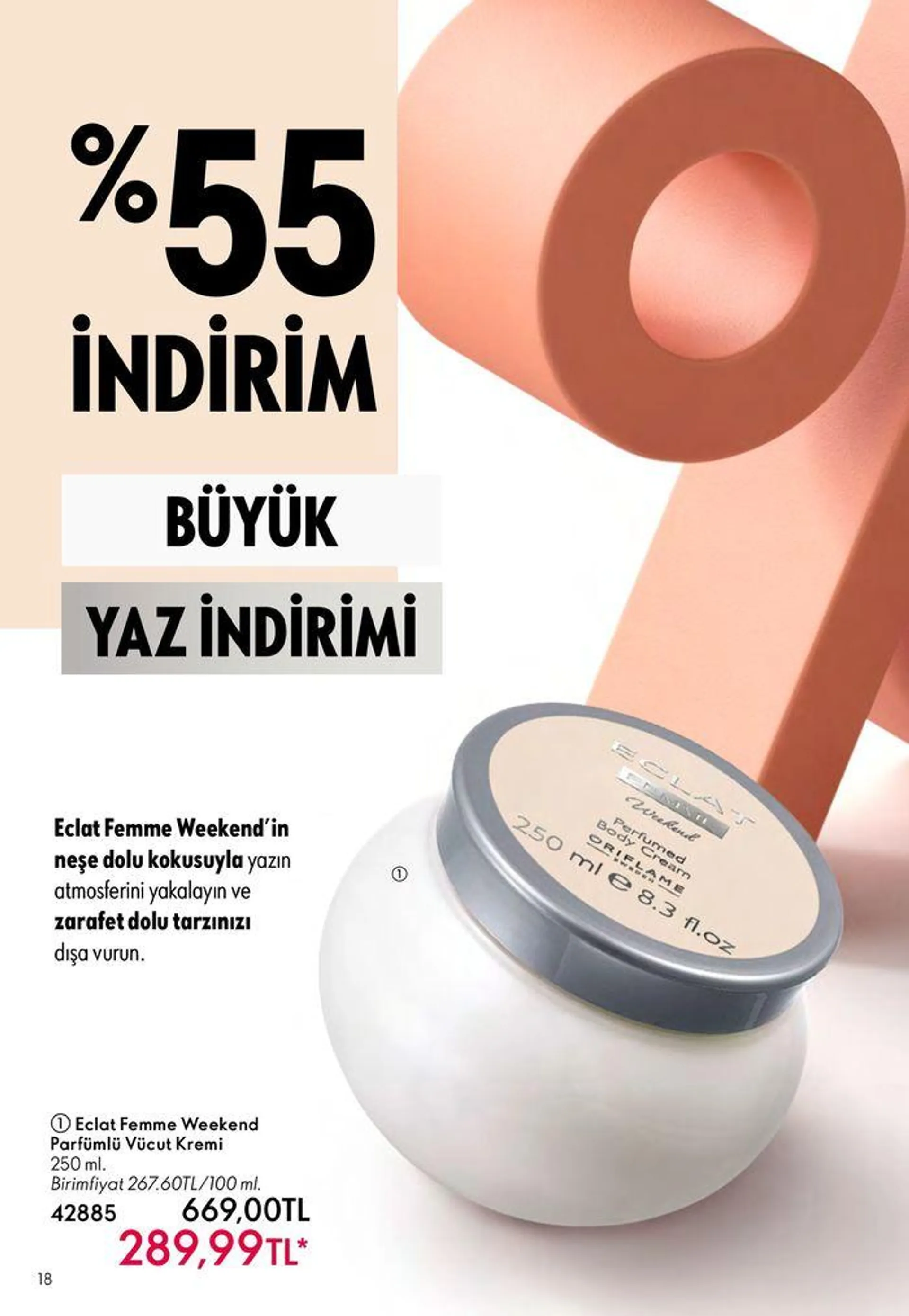 Katalog Oriflame katalog 1 Ağustos - 15 Ağustos 2024 - aktüel Sayfa 18