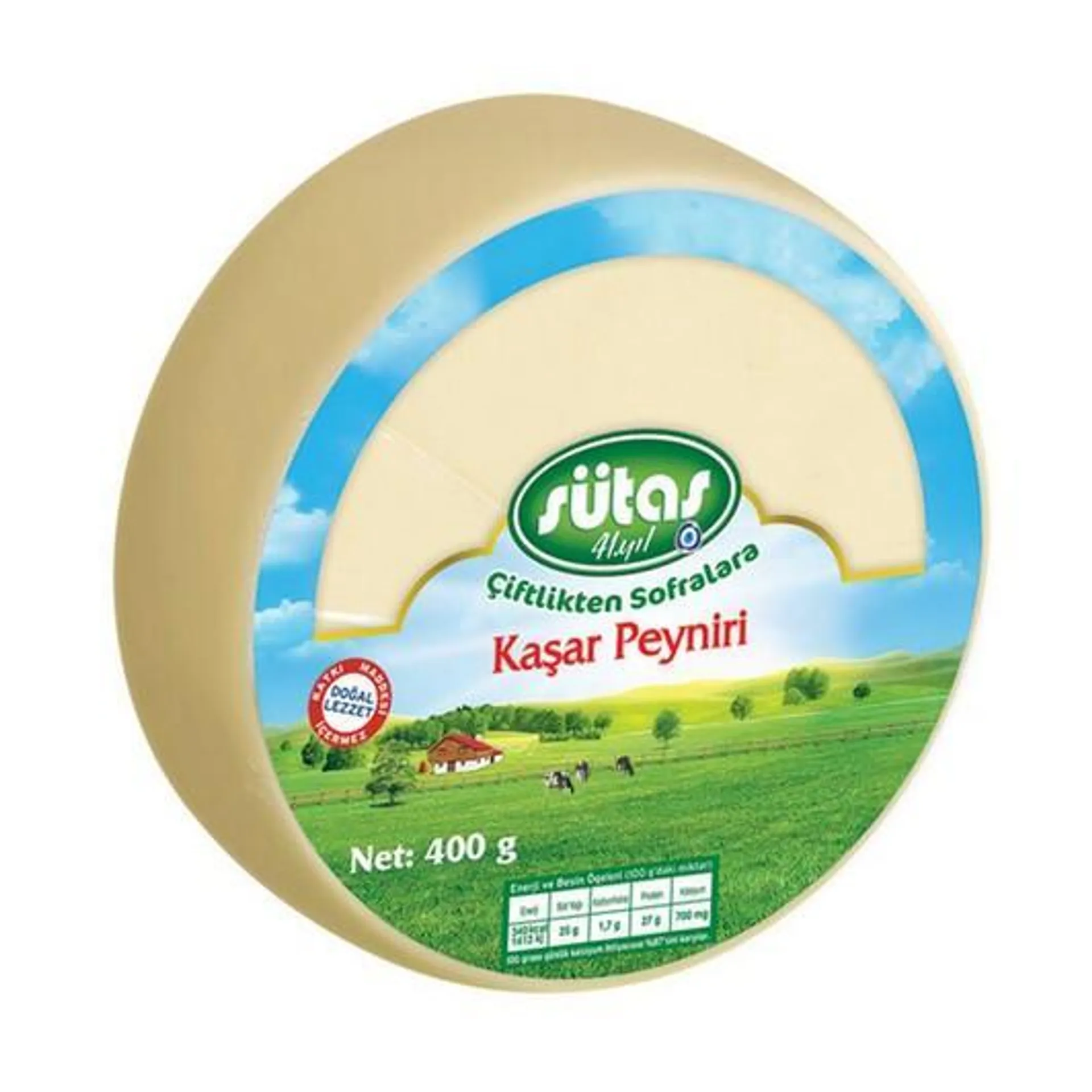 Sütaş Kaşar Peynir 400 gr