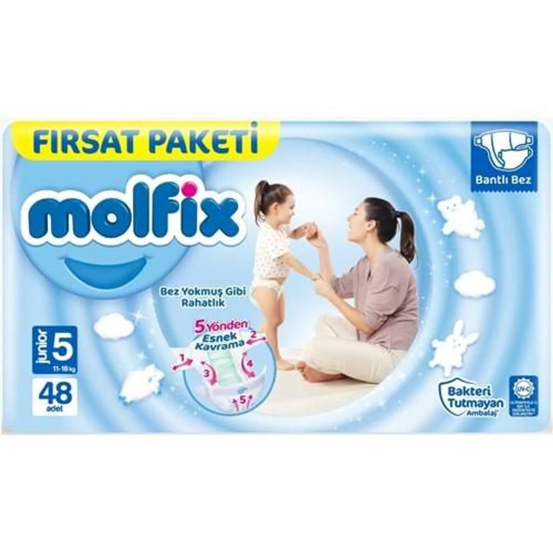 Molfix 3D Fırsat Paketi 48 Li Junior