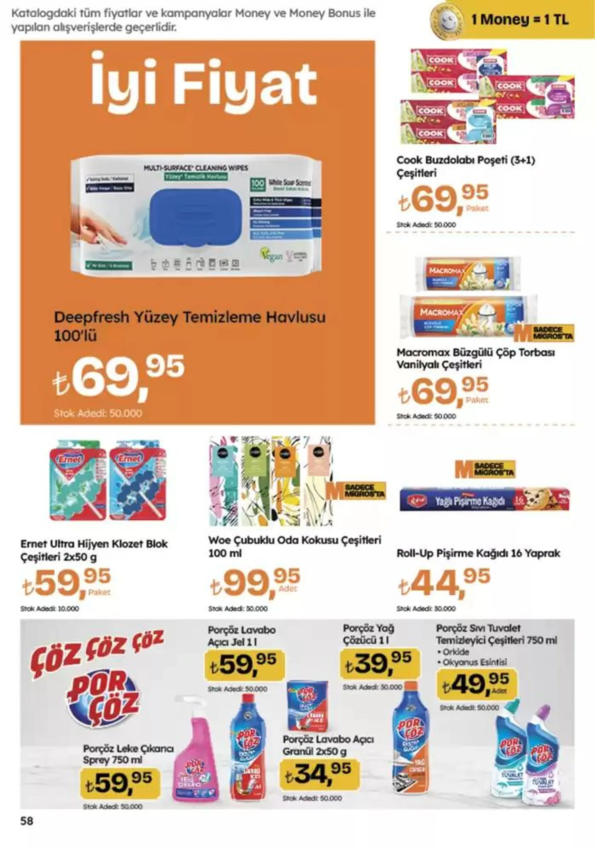 Katalog Migros katalog 10 Ekim - 23 Ekim 2024 - aktüel Sayfa 58