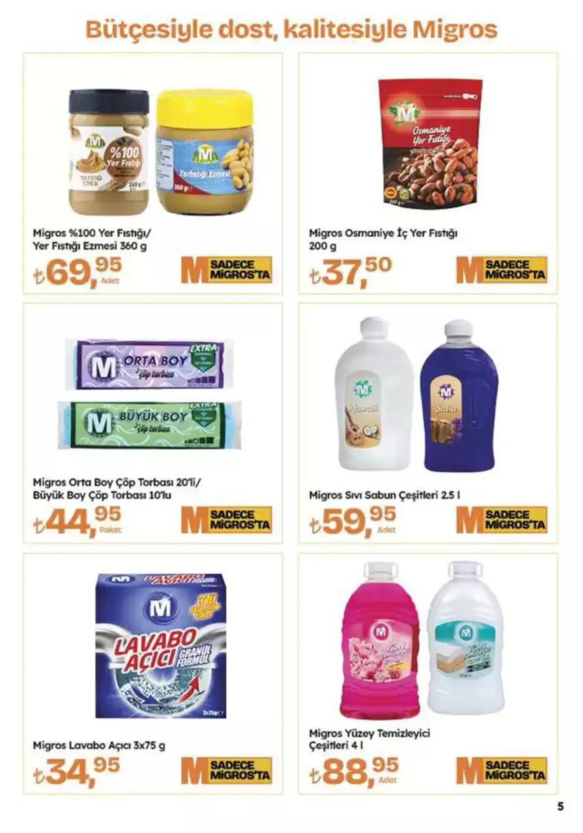 Katalog Migros katalog 26 Ekim - 9 Kasım 2024 - aktüel Sayfa 5