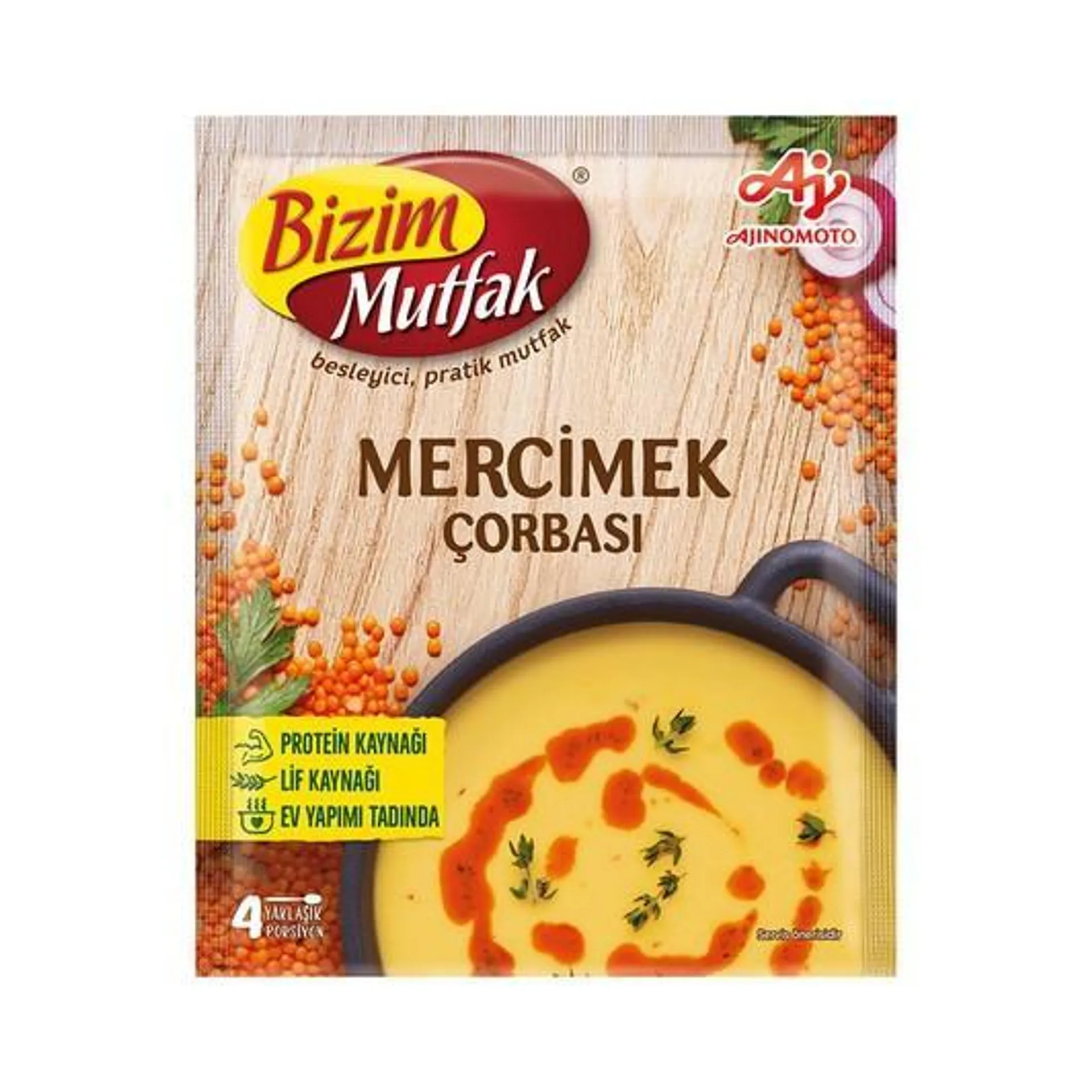 Bizim Çorba Mercimek 65 gr