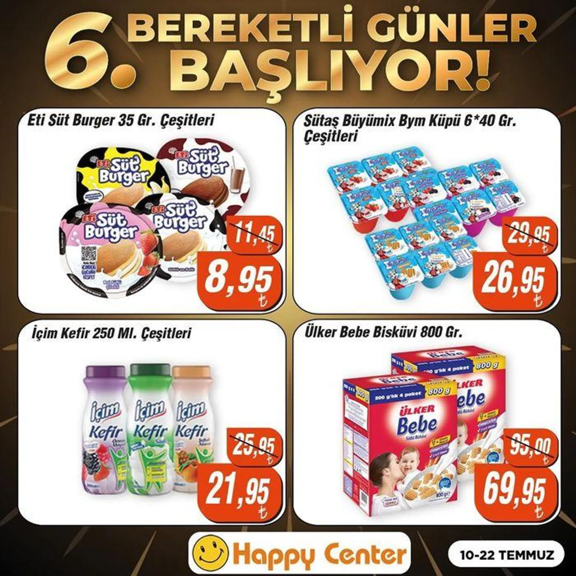 Katalog Happy Center katalog 23 Temmuz - 6 Ağustos 2024 - aktüel Sayfa 1